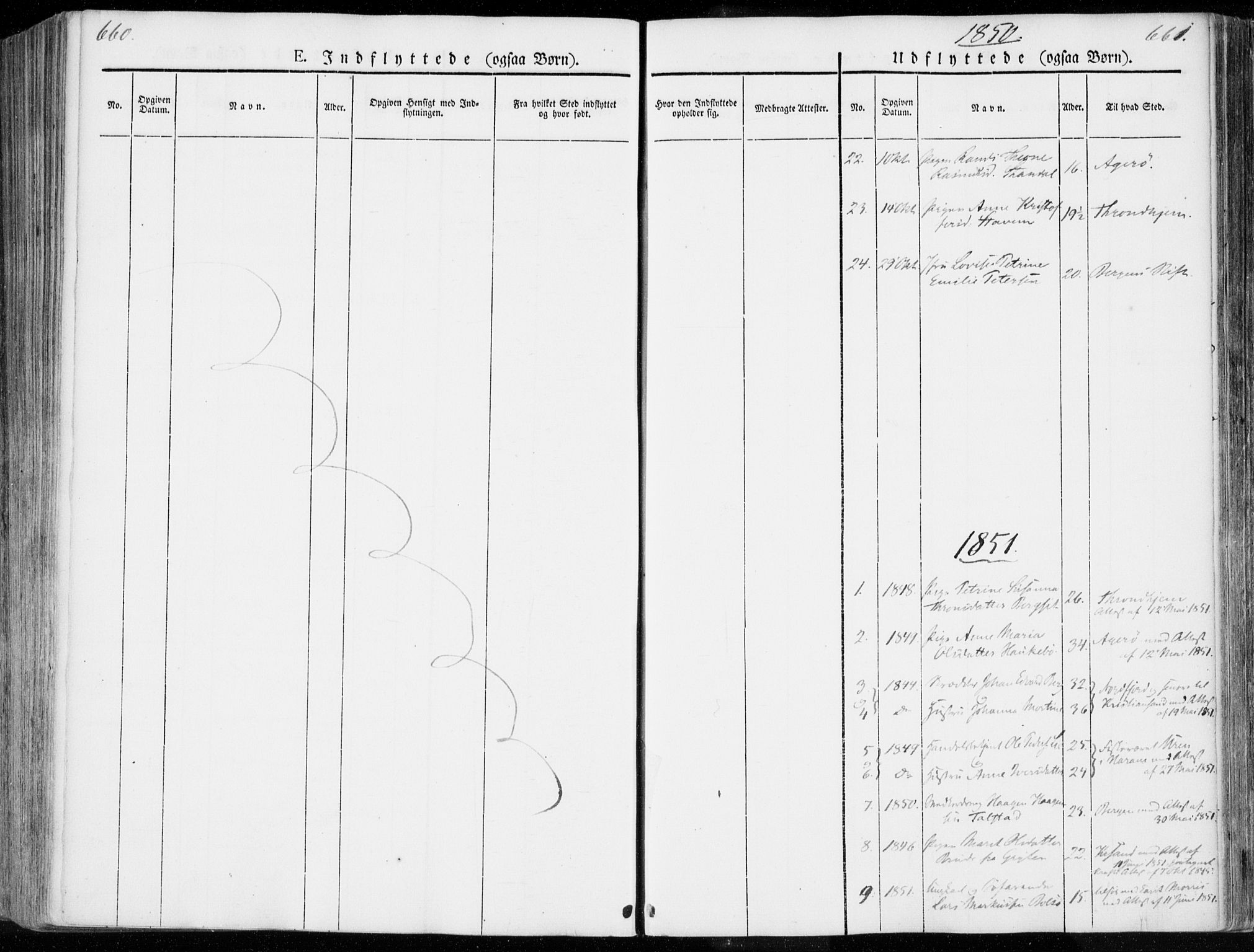 Ministerialprotokoller, klokkerbøker og fødselsregistre - Møre og Romsdal, AV/SAT-A-1454/558/L0689: Parish register (official) no. 558A03, 1843-1872, p. 660-661