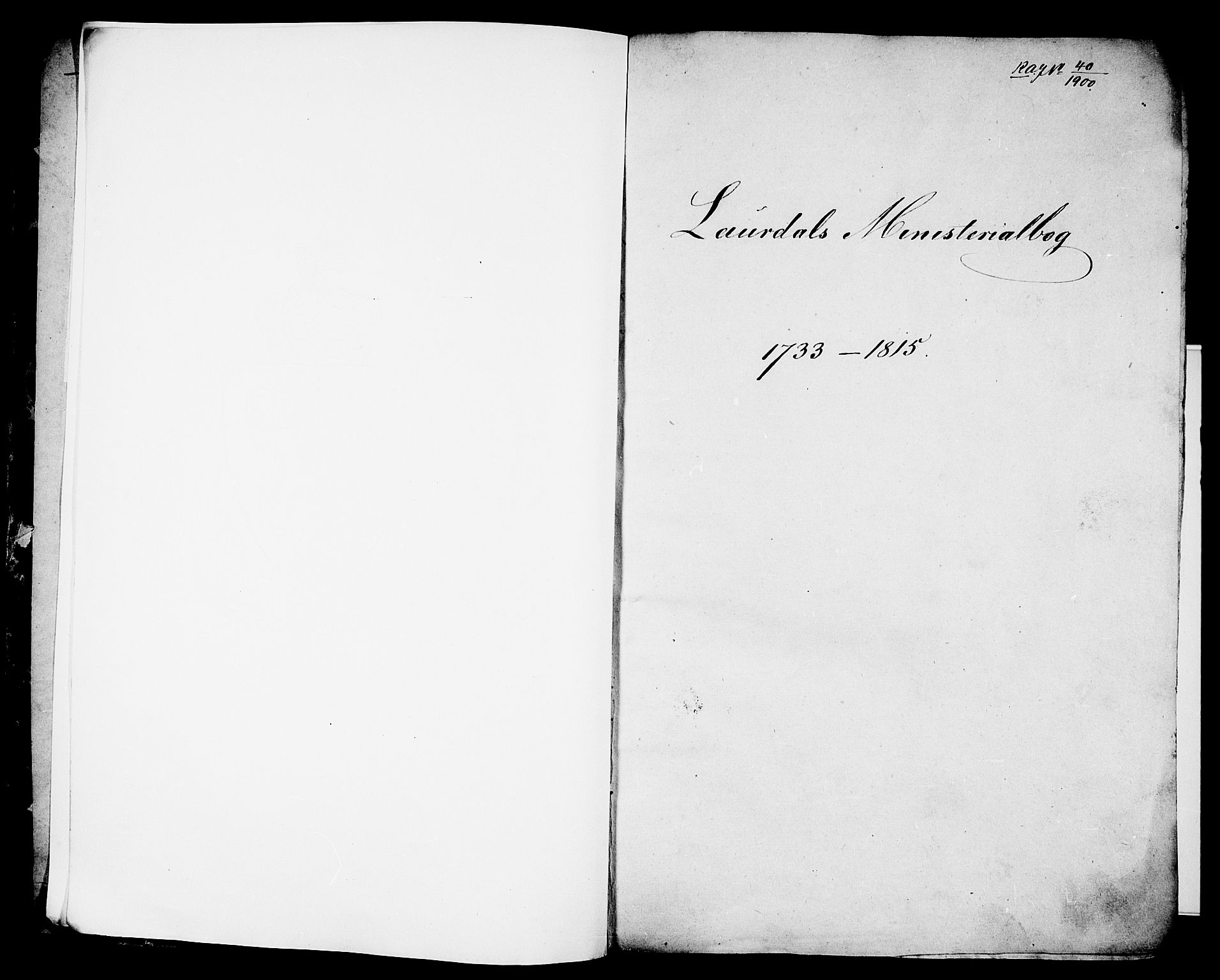 Lardal kirkebøker, AV/SAKO-A-350/F/Fa/L0003: Parish register (official) no. I 3, 1733-1815