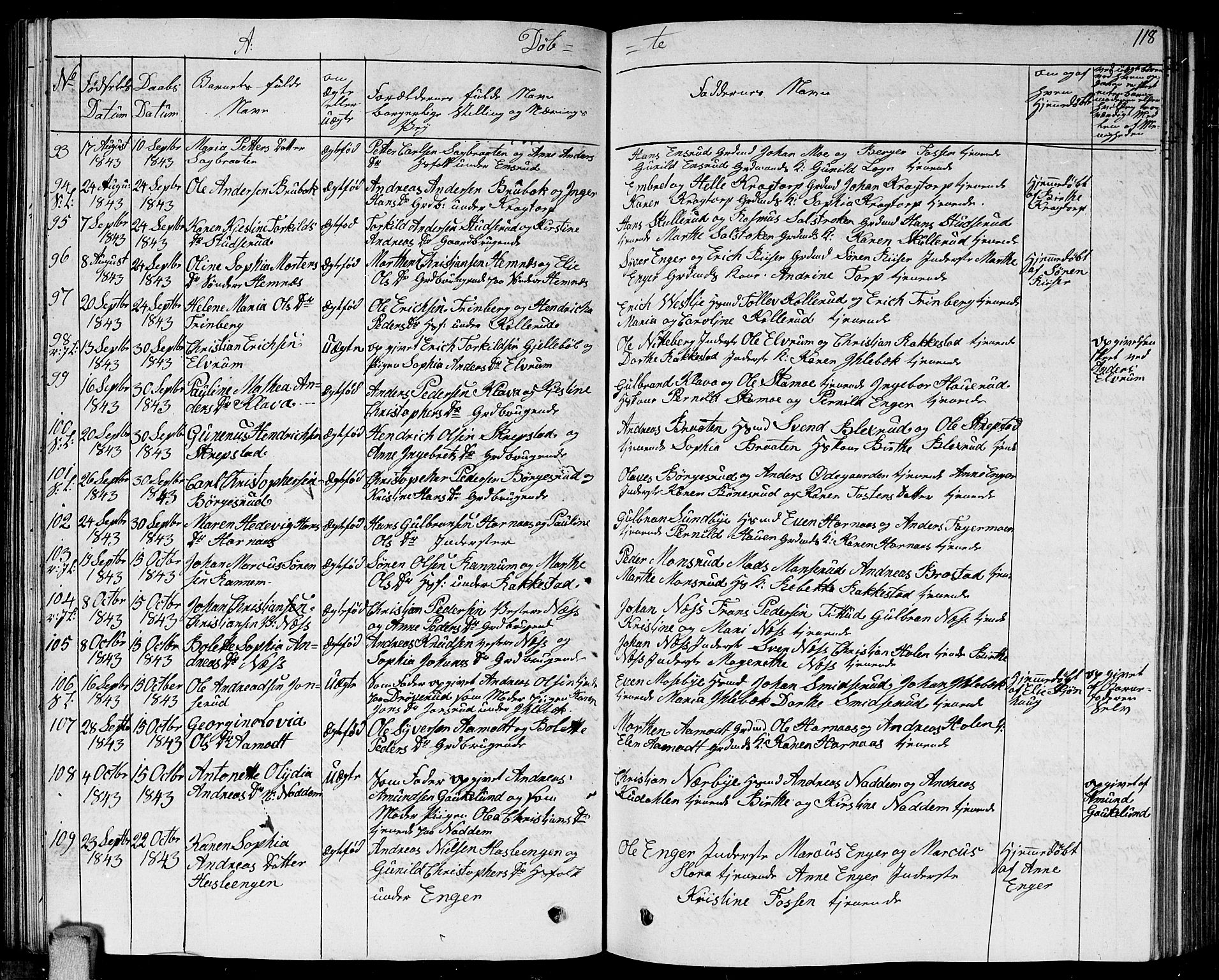 Høland prestekontor Kirkebøker, AV/SAO-A-10346a/G/Ga/L0002: Parish register (copy) no. I 2, 1827-1845, p. 118