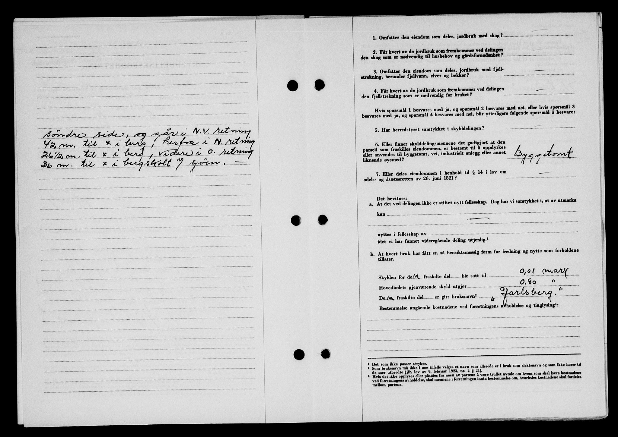 Karmsund sorenskriveri, SAST/A-100311/01/II/IIB/L0117: Mortgage book no. 97Aa, 1955-1955, Diary no: : 2837/1955