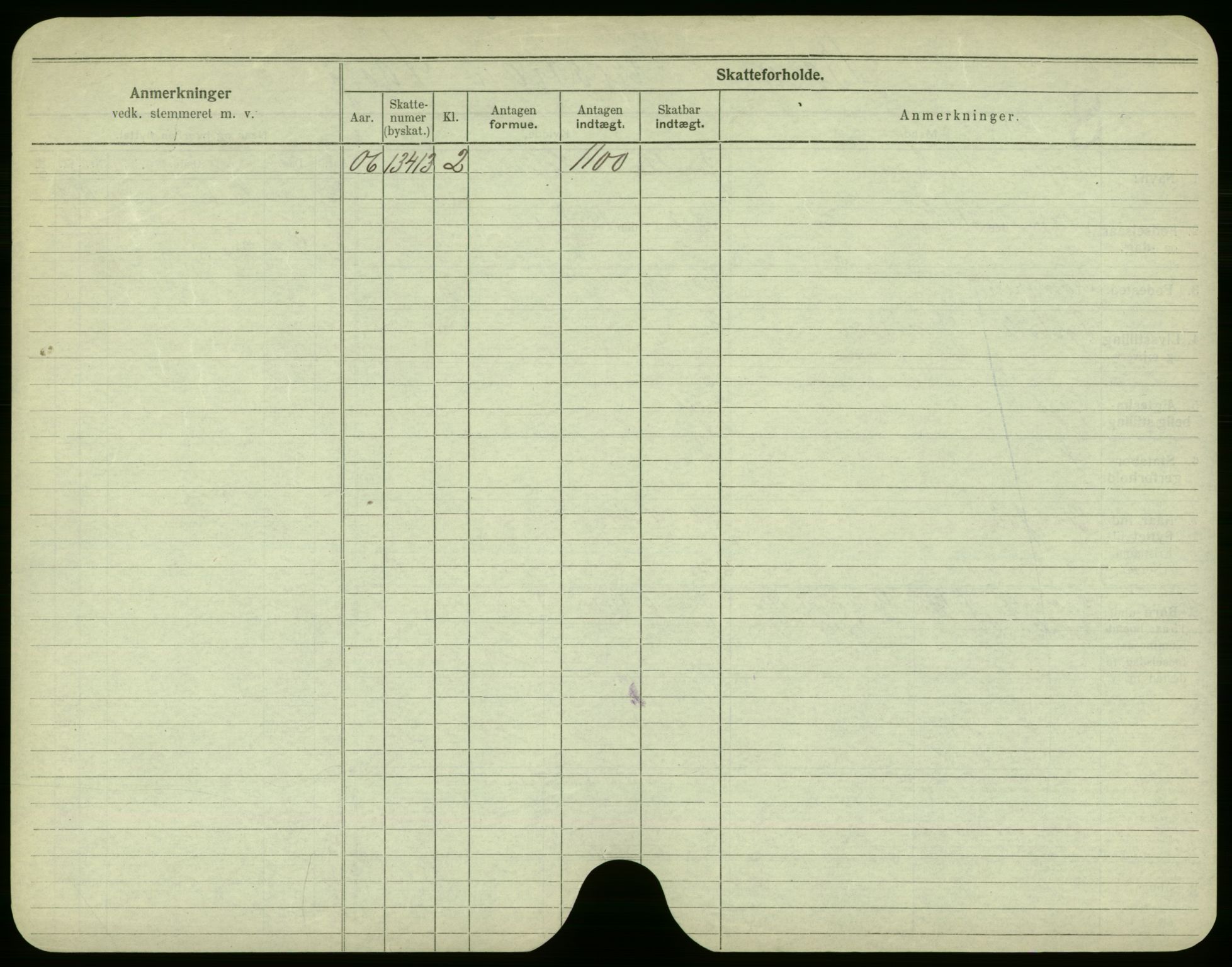 Oslo folkeregister, Registerkort, SAO/A-11715/F/Fa/Fac/L0002: Menn, 1906-1914, p. 126b