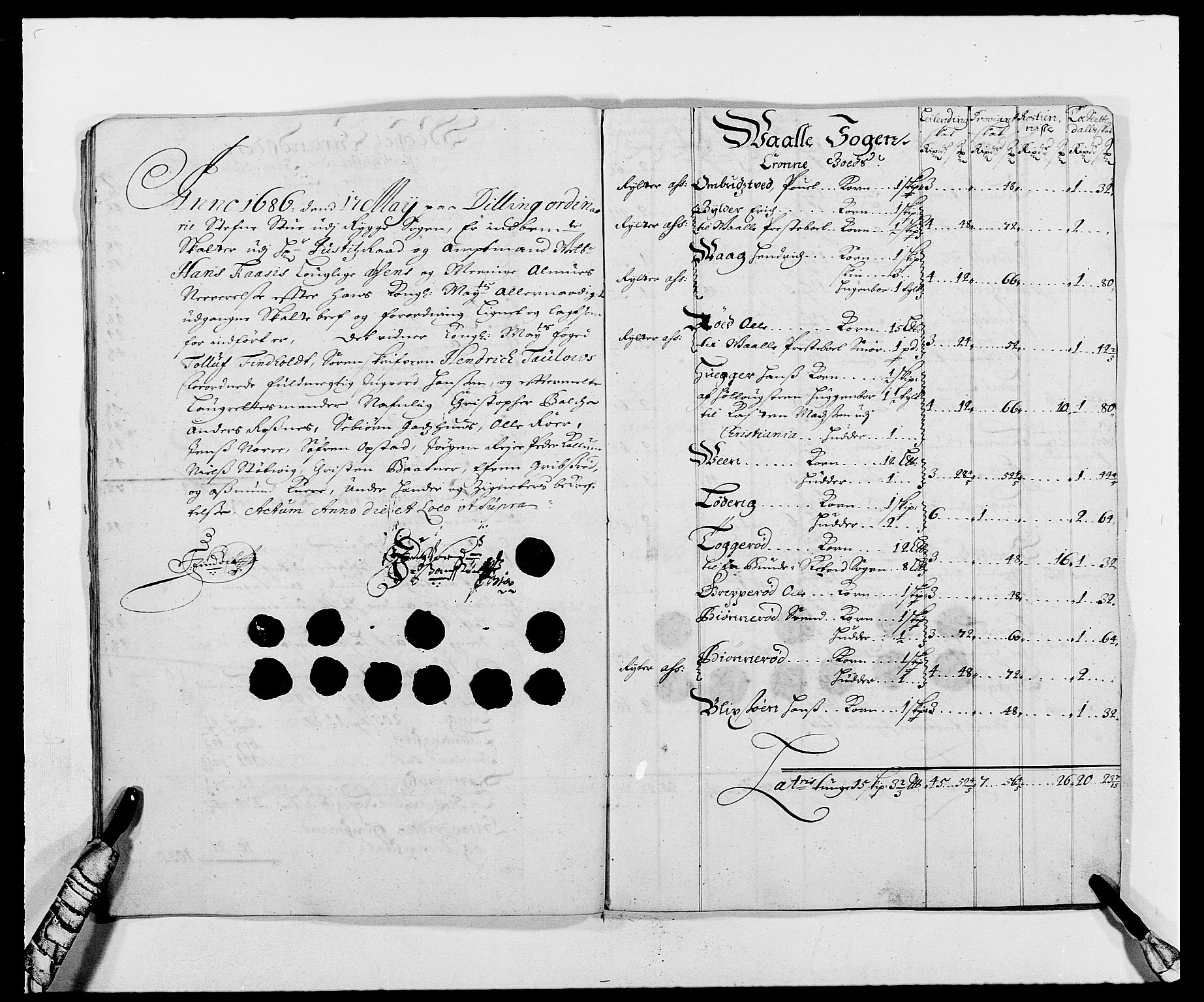 Rentekammeret inntil 1814, Reviderte regnskaper, Fogderegnskap, AV/RA-EA-4092/R02/L0105: Fogderegnskap Moss og Verne kloster, 1685-1687, p. 189