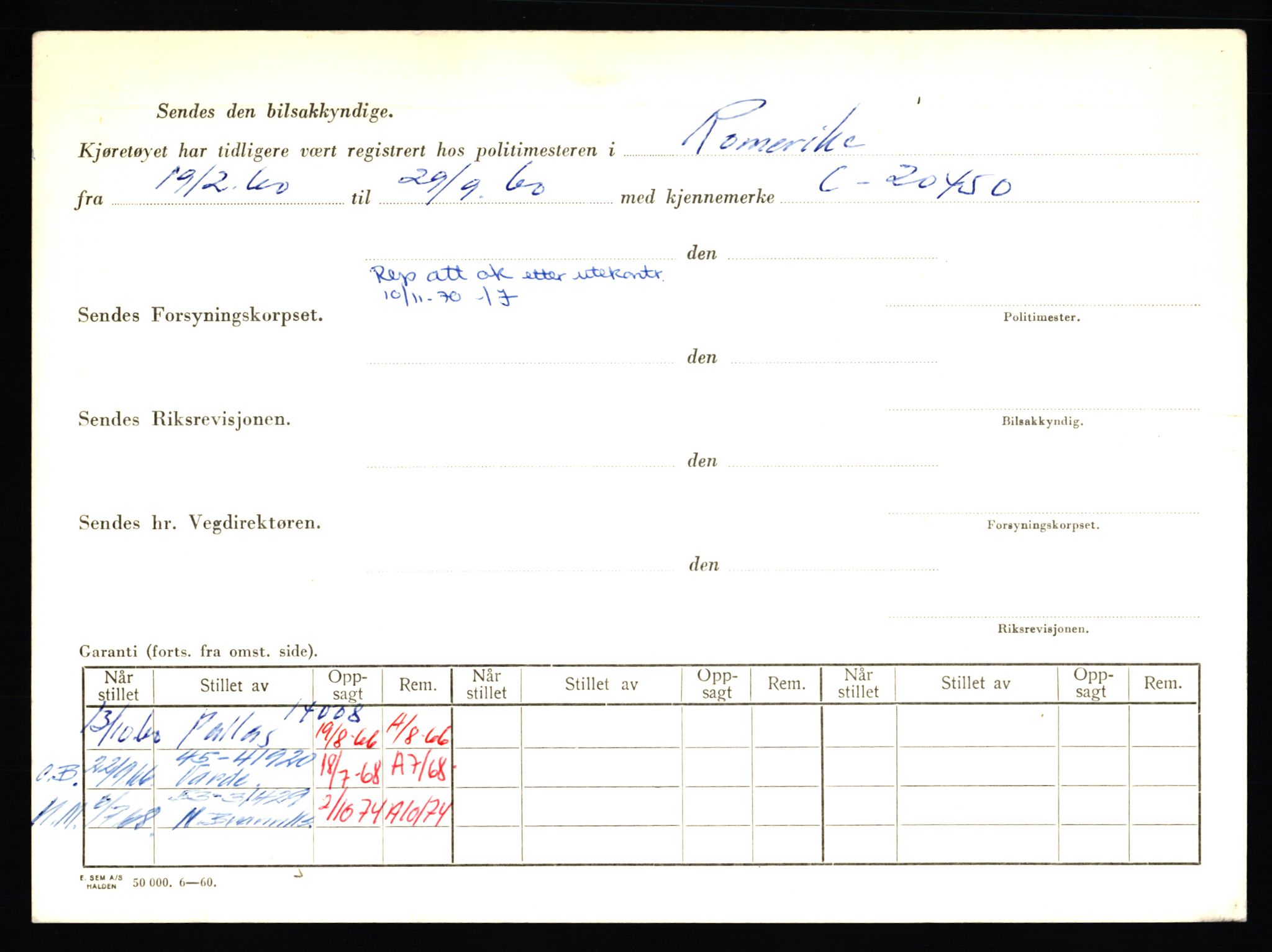 Stavanger trafikkstasjon, AV/SAST-A-101942/0/F/L0037: L-20500 - L-21499, 1930-1971, p. 1138