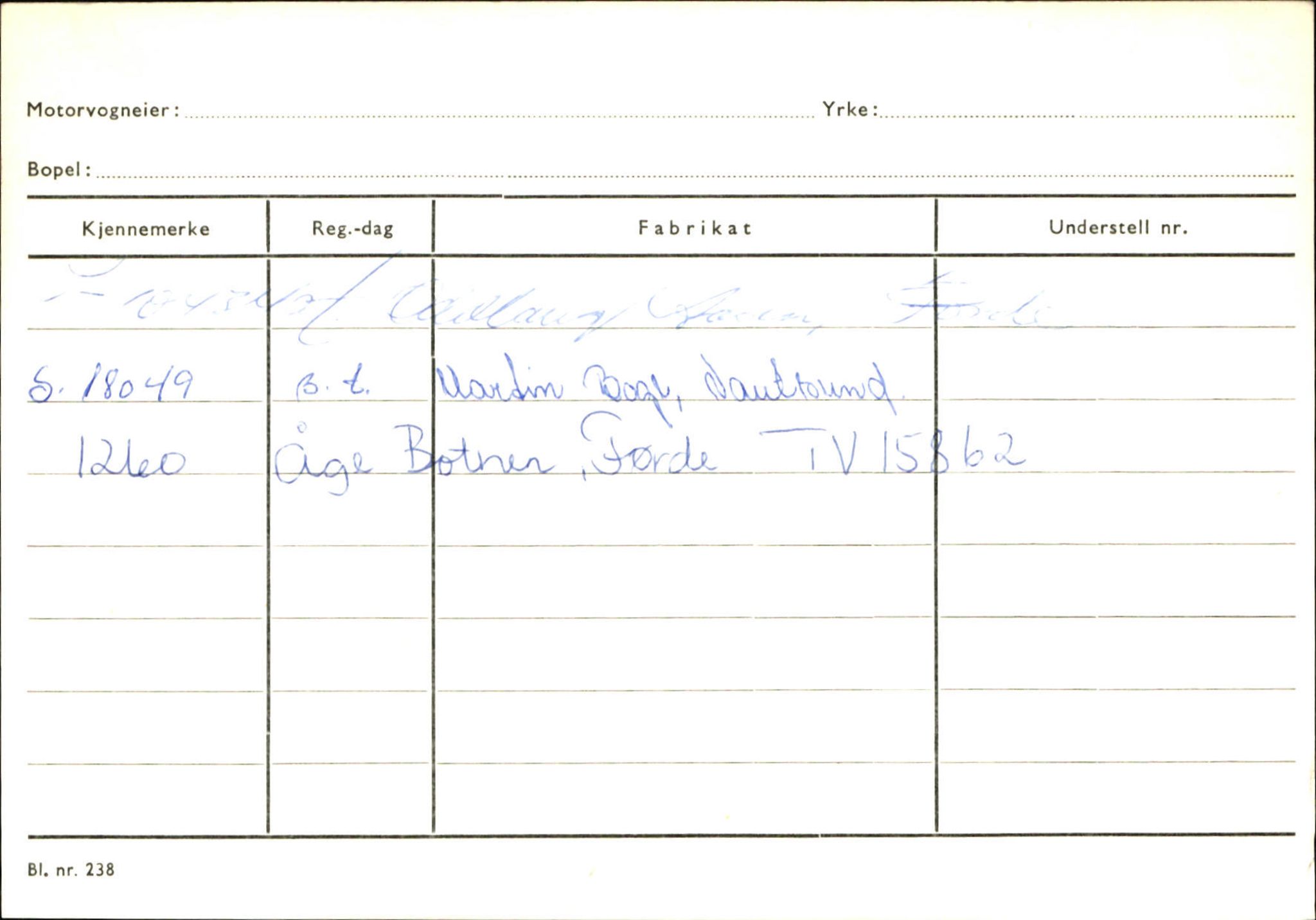 Statens vegvesen, Sogn og Fjordane vegkontor, SAB/A-5301/4/F/L0131: Eigarregister Høyanger P-Å. Stryn S-Å, 1945-1975, p. 710