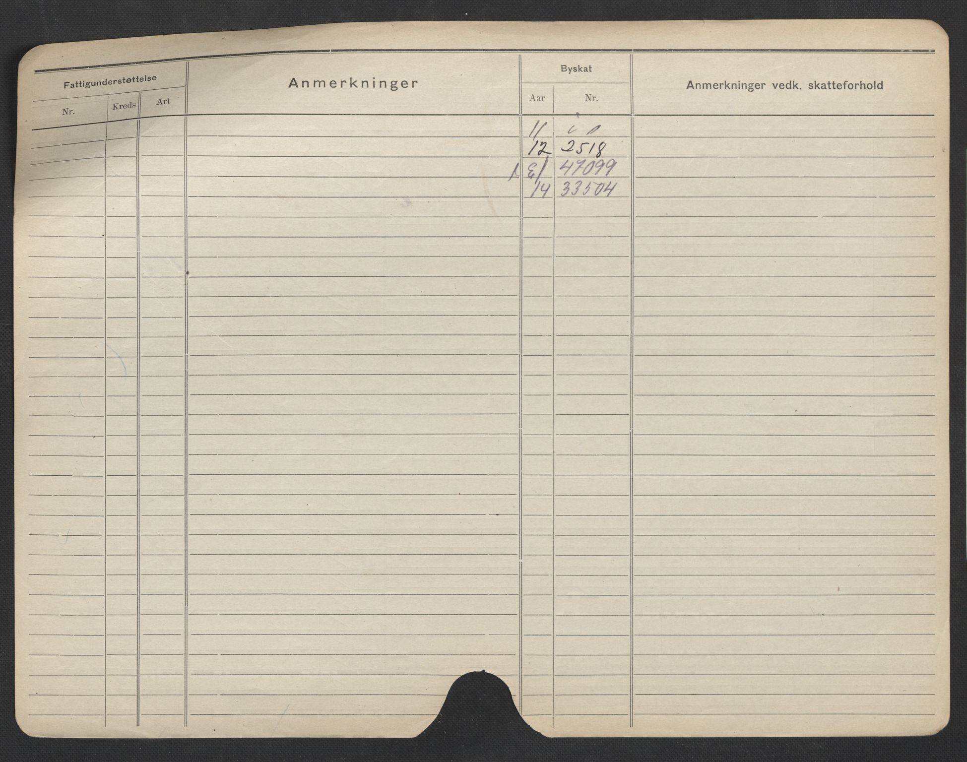 Oslo folkeregister, Registerkort, SAO/A-11715/F/Fa/Fac/L0007: Menn, 1906-1914, p. 300b