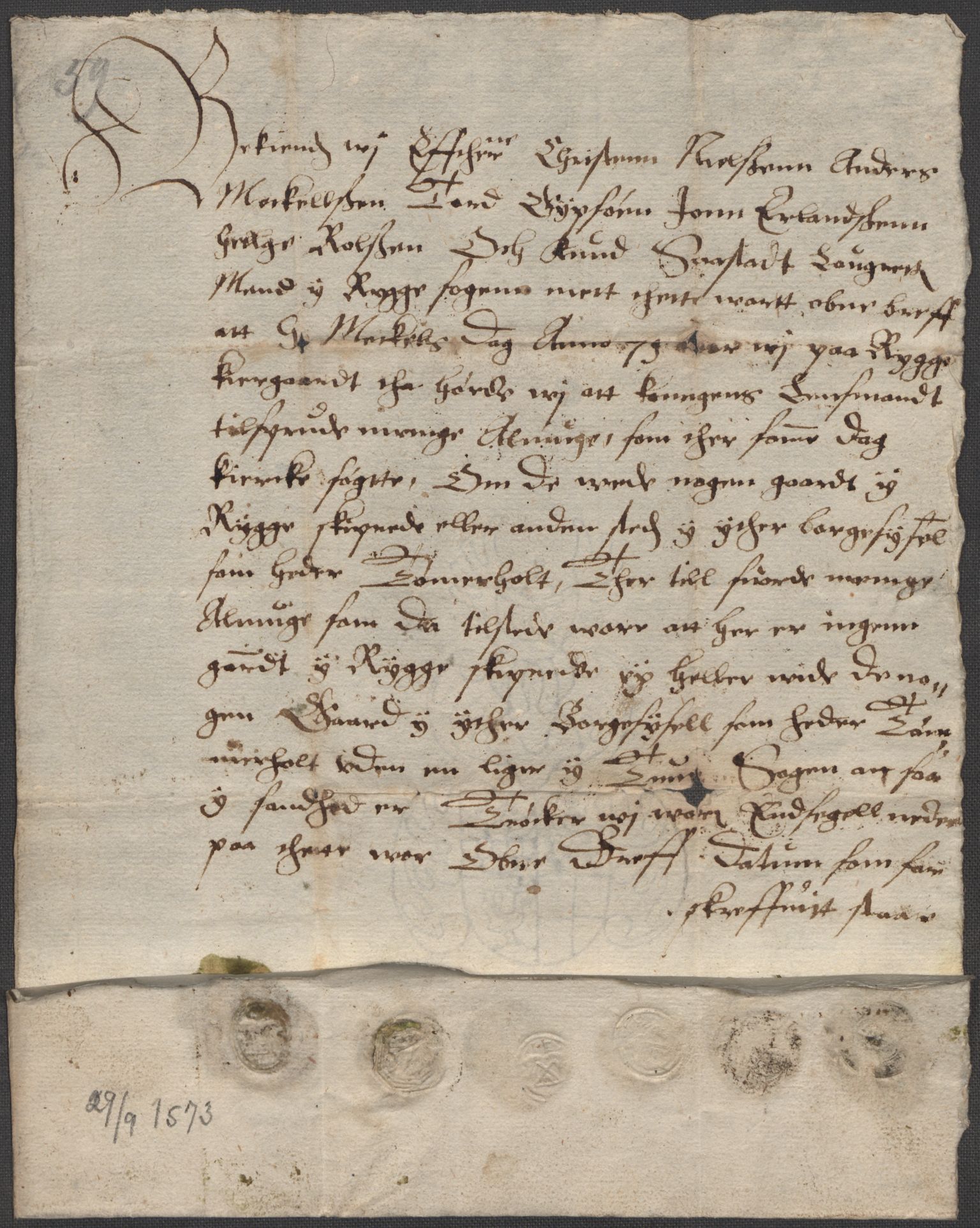 Riksarkivets diplomsamling, AV/RA-EA-5965/F15/L0002: Prestearkiv - Østfold, 1572-1683, p. 93