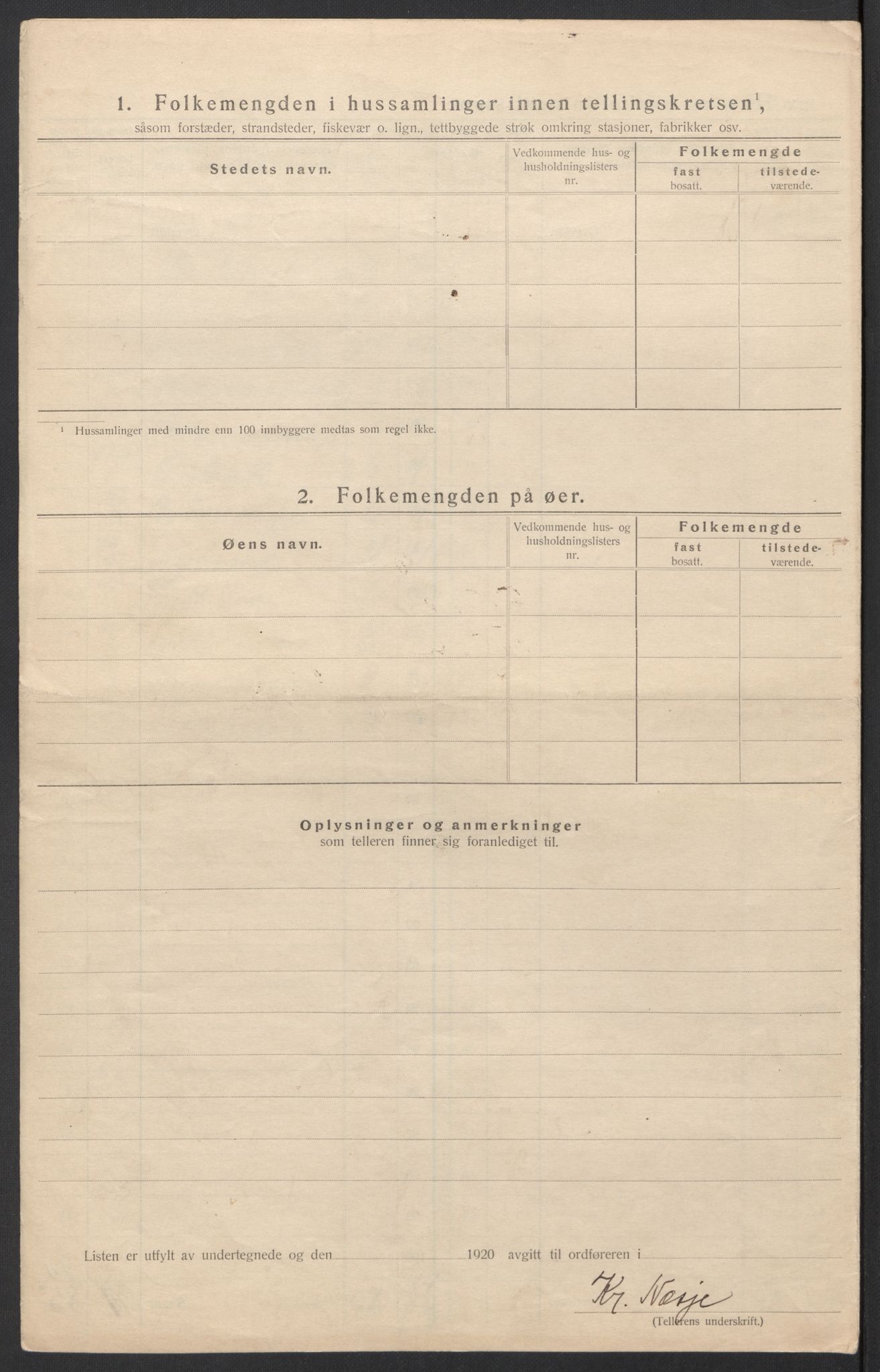 SAT, 1920 census for Fauske, 1920, p. 35