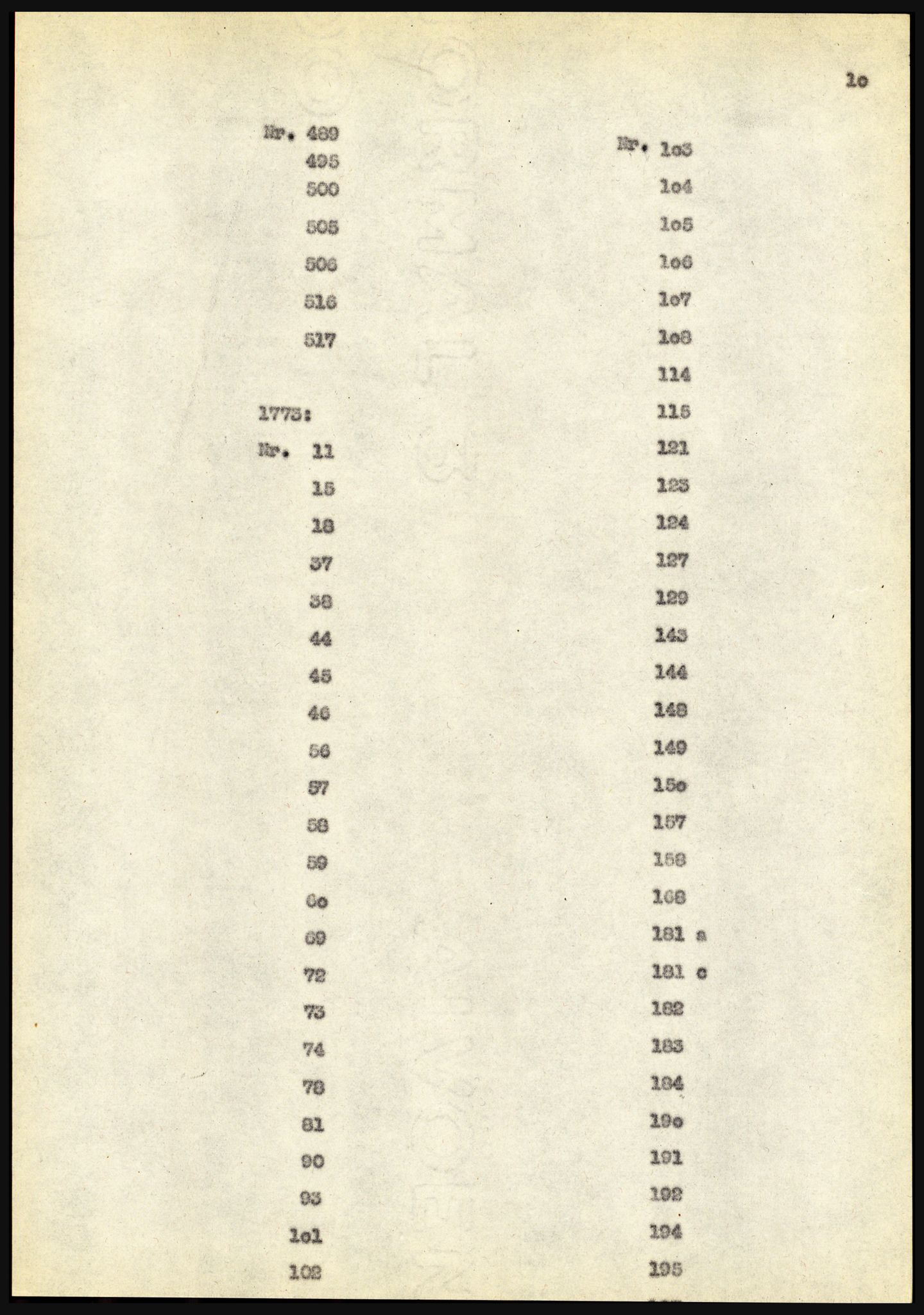 Riksarkivet, Seksjon for eldre arkiv og spesialsamlinger, AV/RA-EA-6797/H/Ha, 1953, p. 10