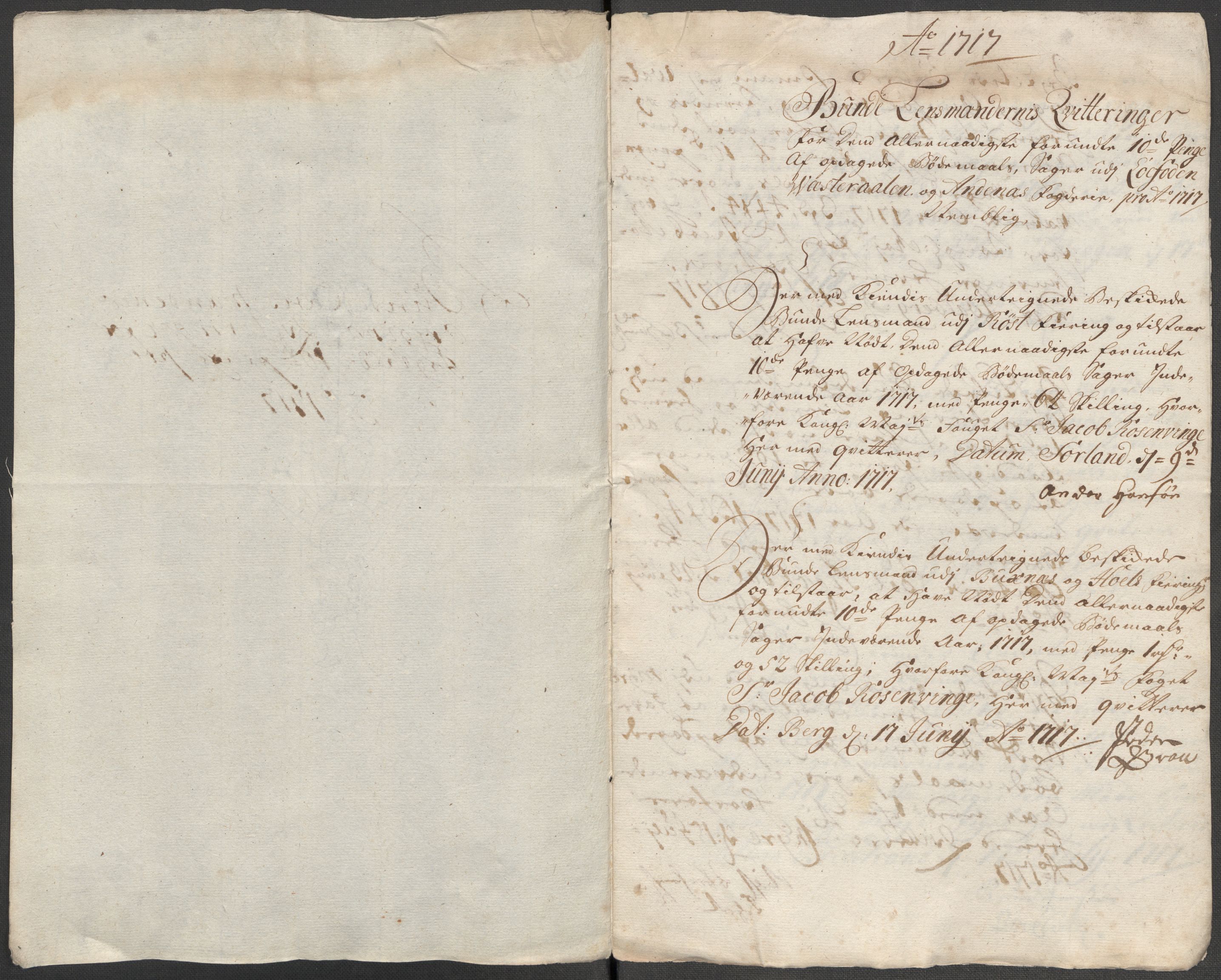 Rentekammeret inntil 1814, Reviderte regnskaper, Fogderegnskap, AV/RA-EA-4092/R67/L4683: Fogderegnskap Vesterålen, Andenes og Lofoten, 1717, p. 308