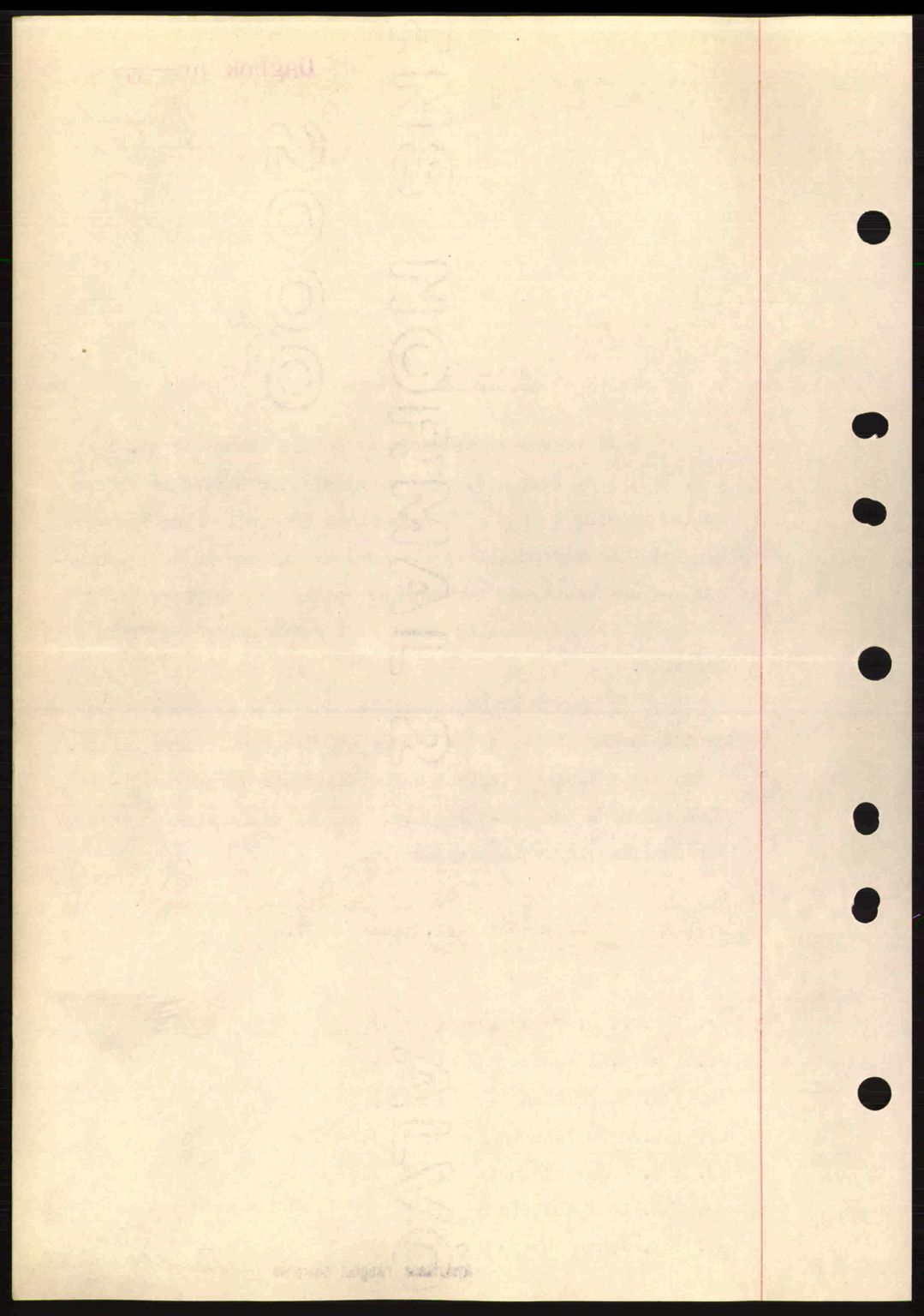 Byfogd og Byskriver i Bergen, SAB/A-3401/03/03Bc/L0004: Mortgage book no. A3-4, 1936-1937, Diary no: : 1309/1937