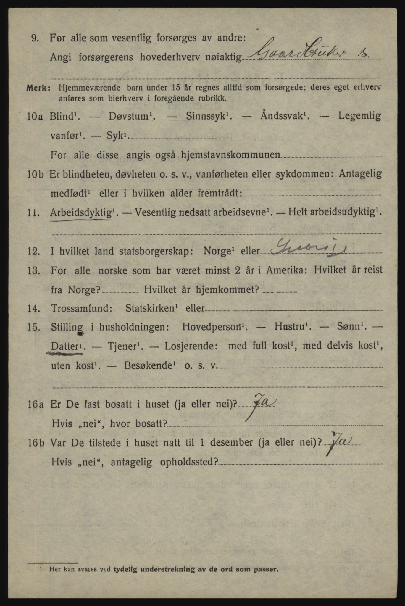 SAO, 1920 census for Skjeberg, 1920, p. 8872