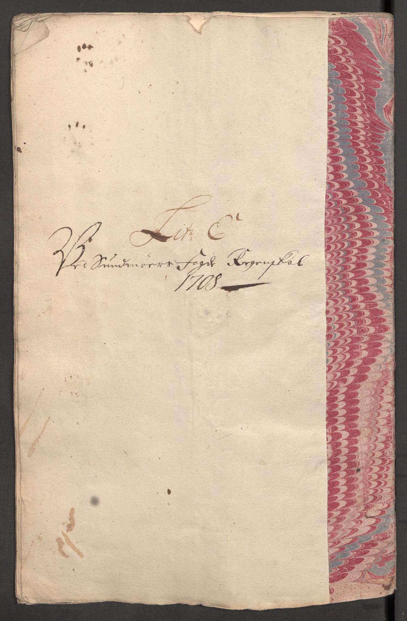 Rentekammeret inntil 1814, Reviderte regnskaper, Fogderegnskap, AV/RA-EA-4092/R54/L3562: Fogderegnskap Sunnmøre, 1708-1709, p. 121