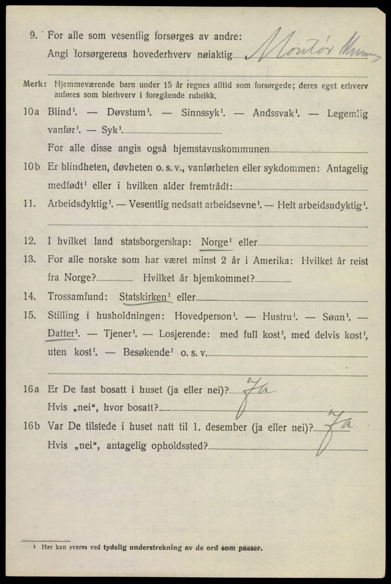 SAKO, 1920 census for Tjøme, 1920, p. 3426