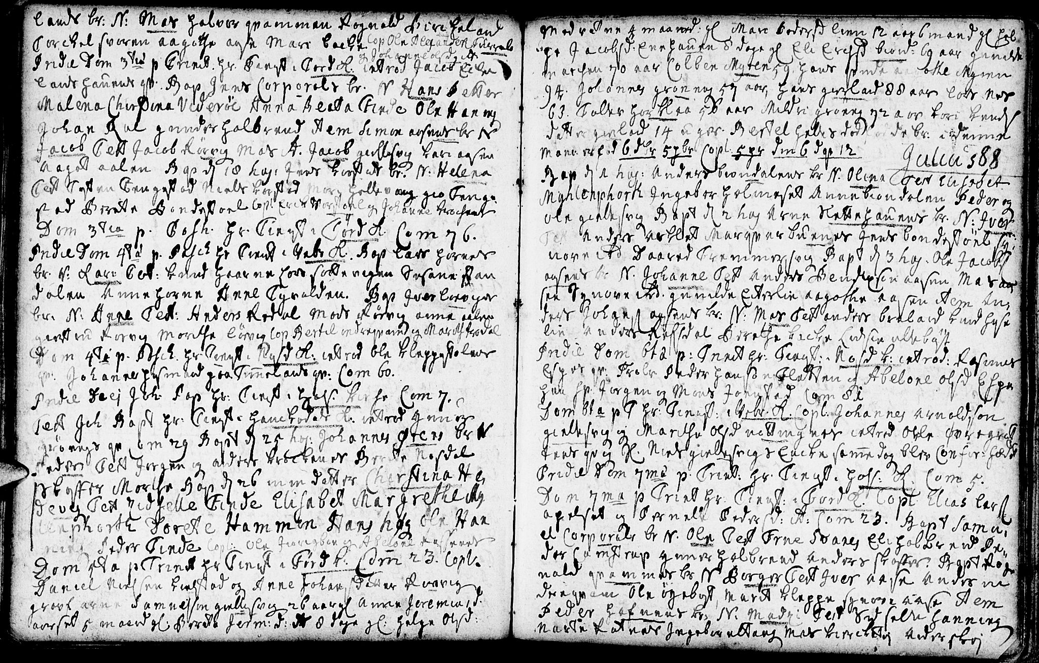 Førde sokneprestembete, AV/SAB-A-79901/H/Haa/Haaa/L0002: Parish register (official) no. A 2, 1728-1748, p. 88