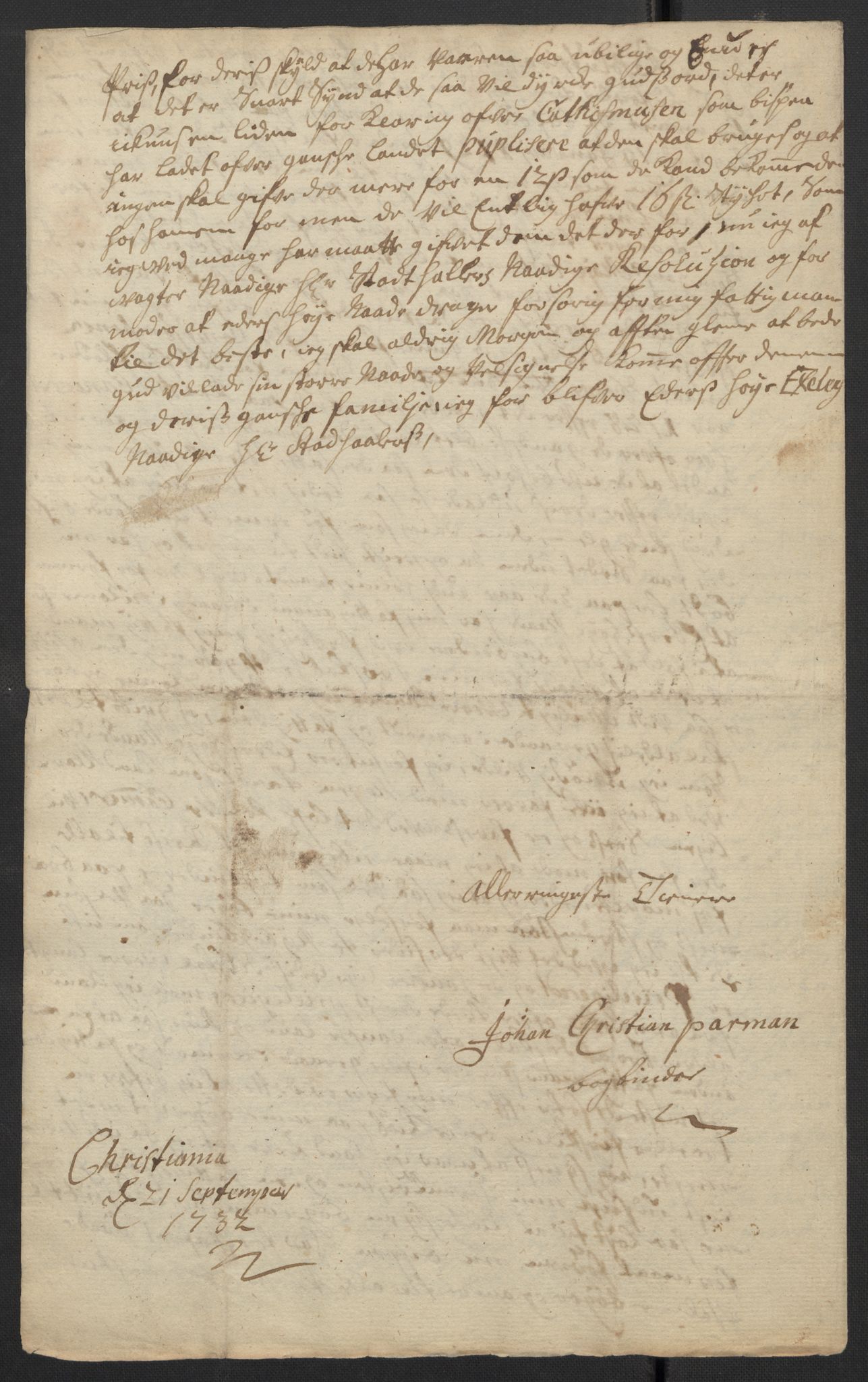 Stattholderembetet 1572-1771, AV/RA-EA-2870/Ef/L0106: Brev fra embetsmenn og andre, 1730-1732, p. 243