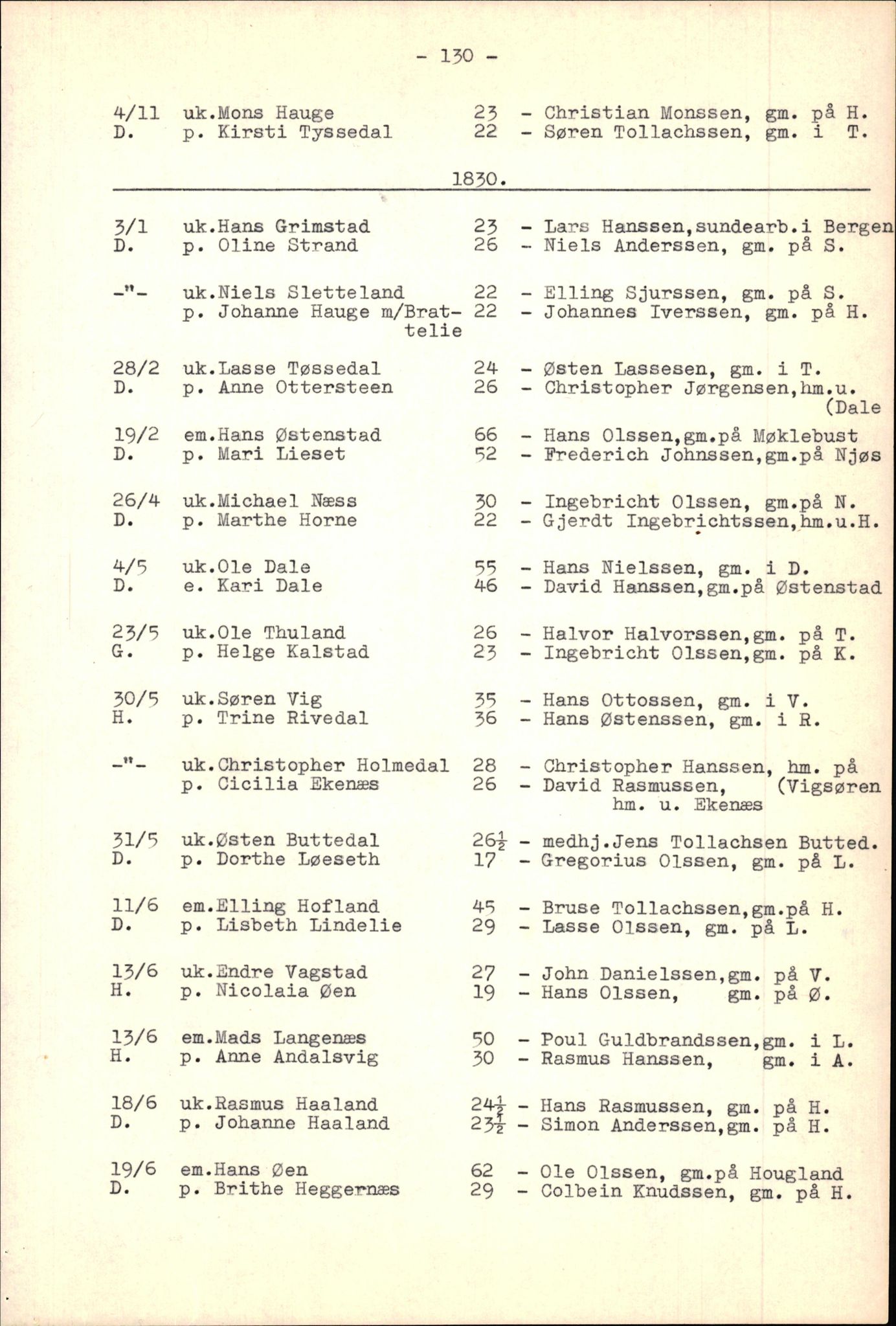 Samling av fulltekstavskrifter, SAB/FULLTEKST/B/14/0014: Fjaler sokneprestembete, ministerialbok nr. A 5, 1821-1835, p. 131