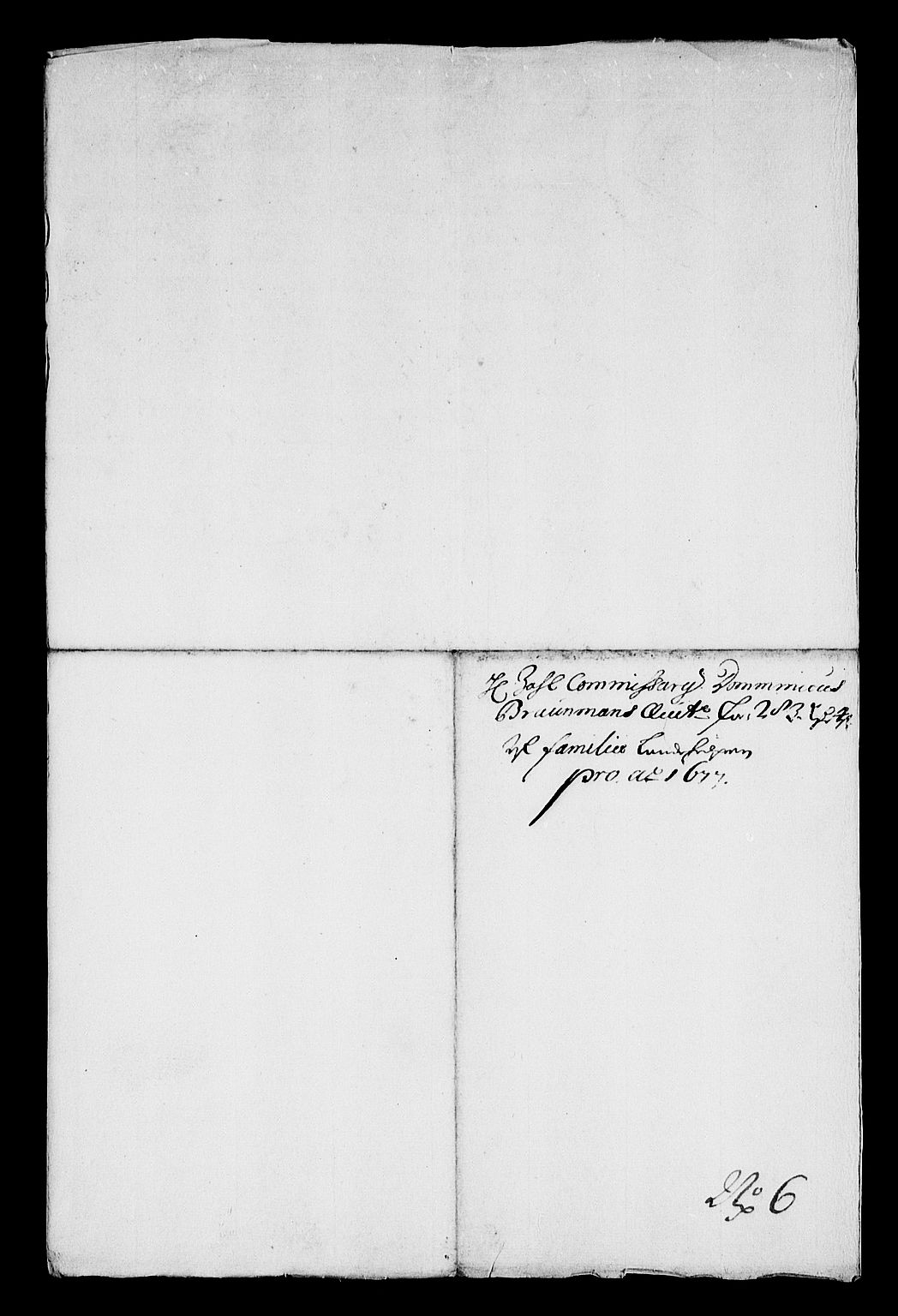 Rentekammeret inntil 1814, Reviderte regnskaper, Stiftamtstueregnskaper, Landkommissariatet på Akershus og Akershus stiftamt, AV/RA-EA-5869/R/Rb/L0135: Akershus stiftamt, 1677