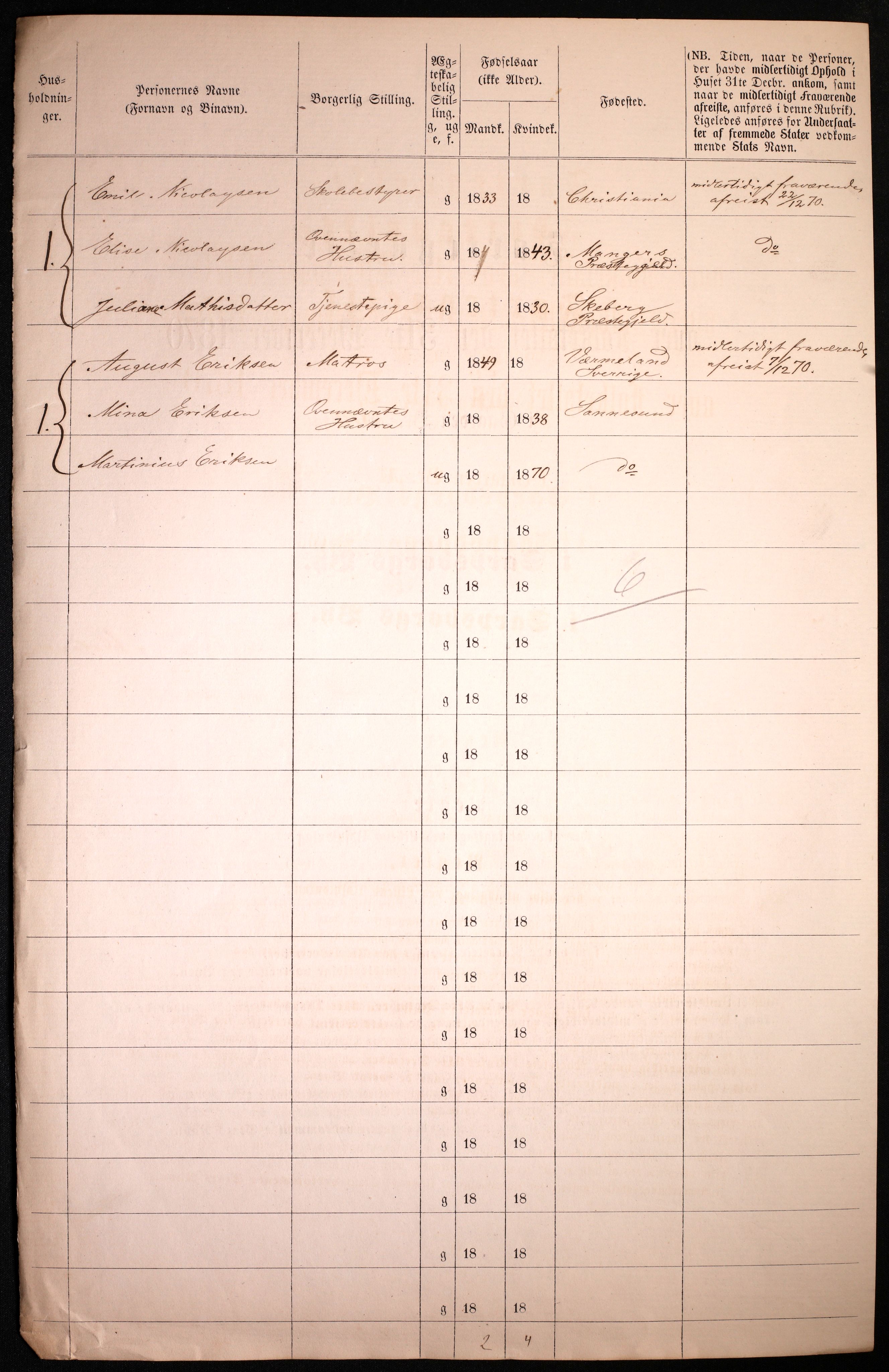 RA, 1870 census for 0102 Sarpsborg, 1870, p. 554