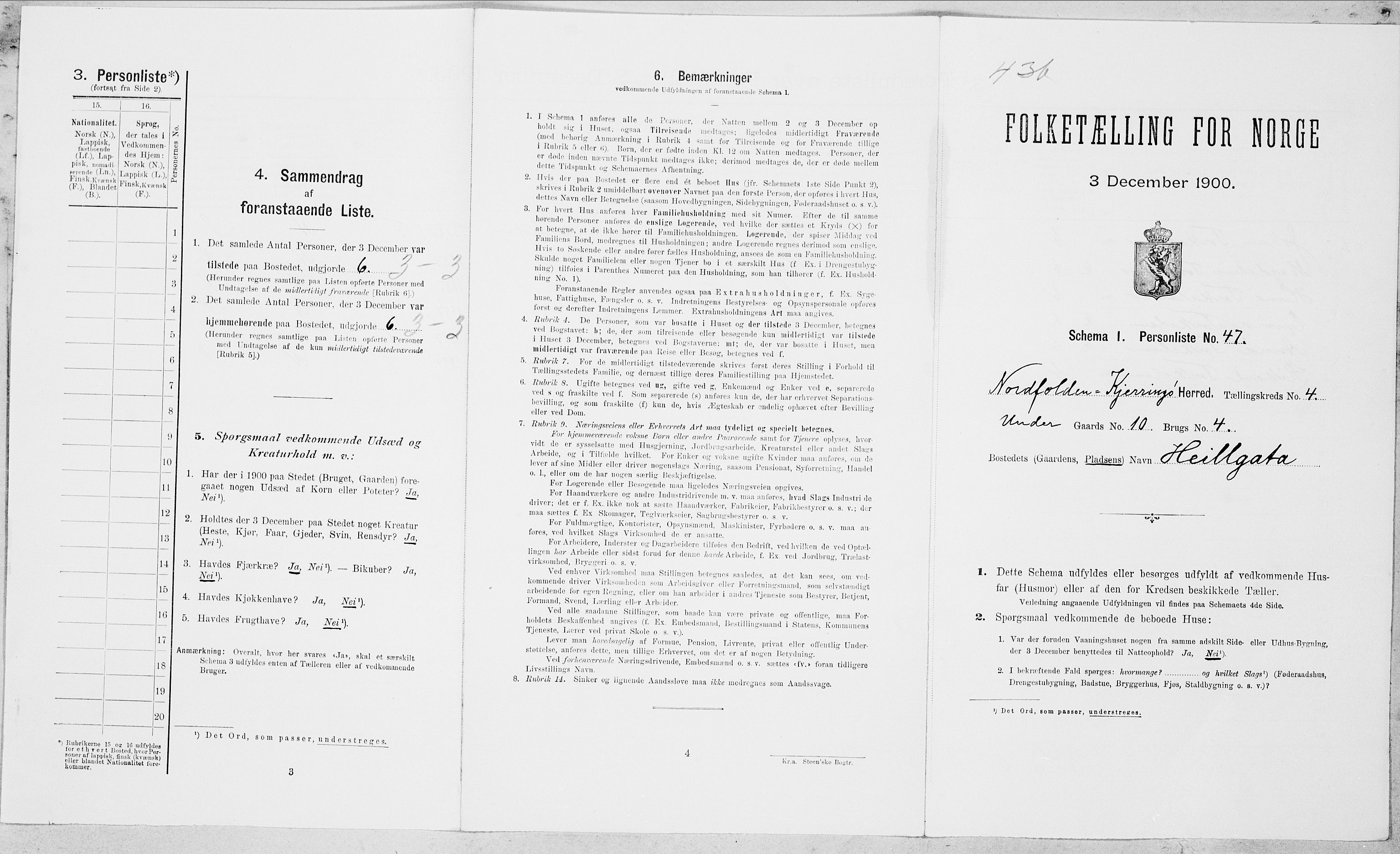 SAT, 1900 census for Nordfold-Kjerringøy, 1900, p. 480