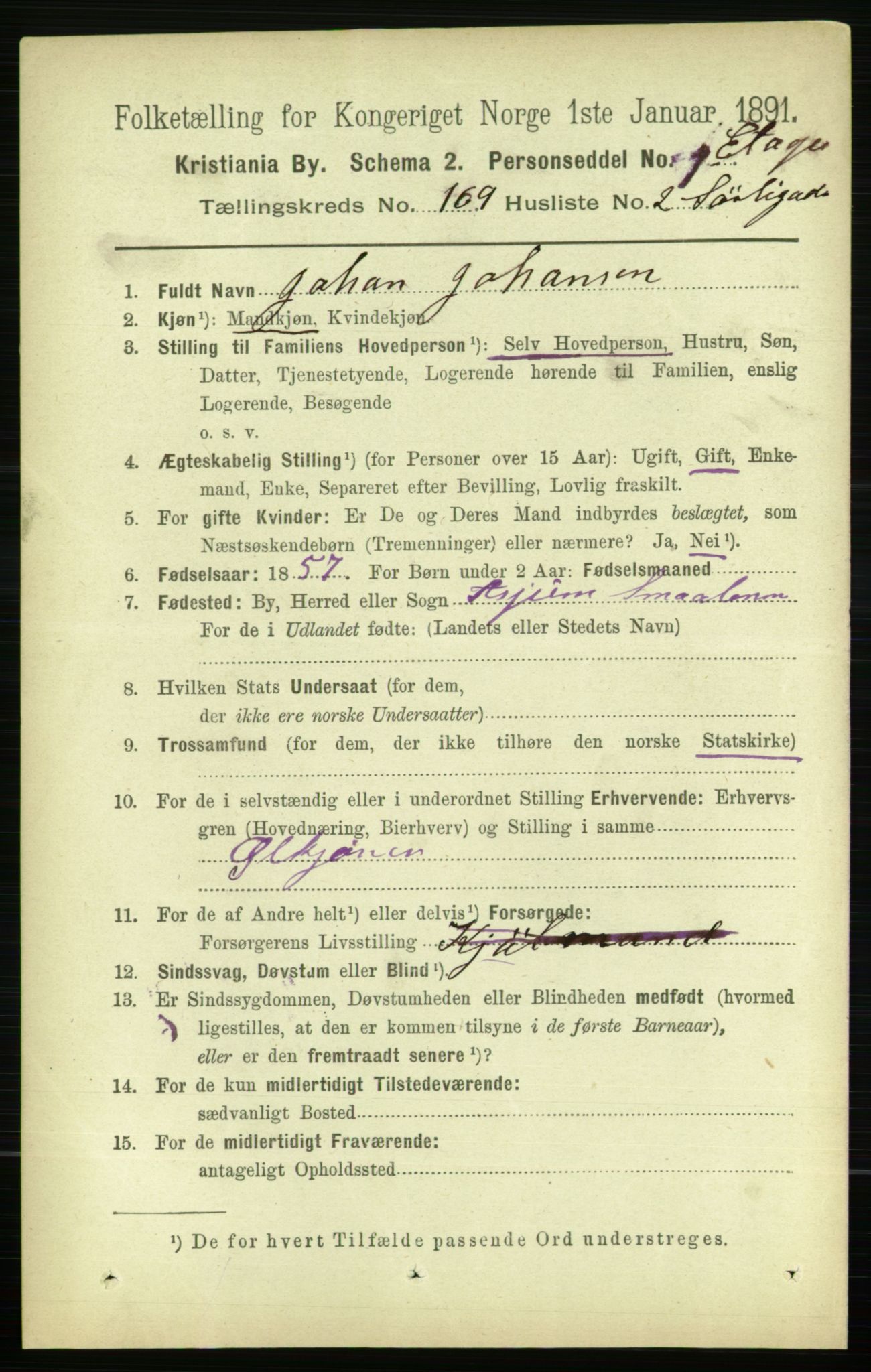 RA, 1891 census for 0301 Kristiania, 1891, p. 98902