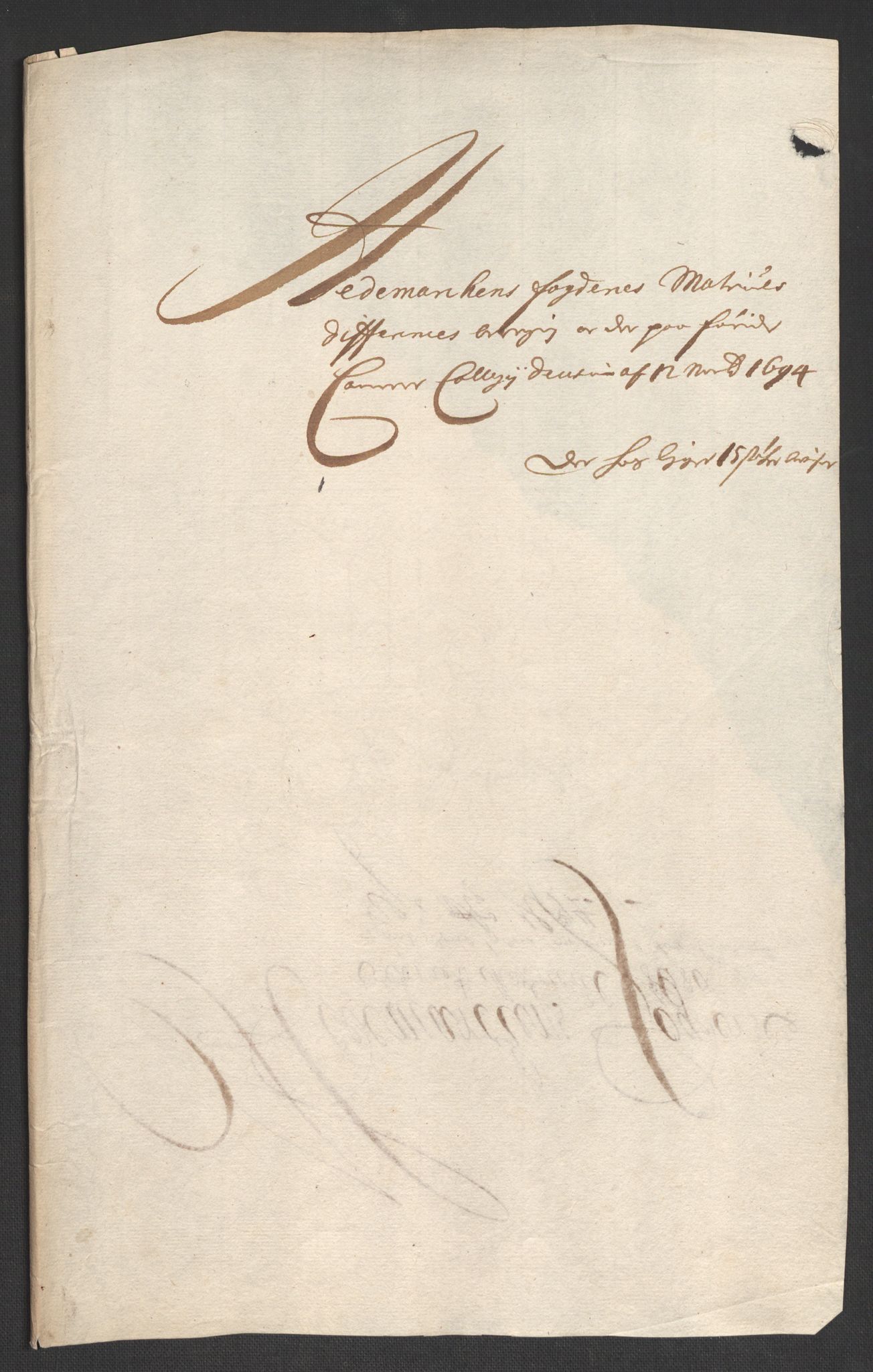 Rentekammeret inntil 1814, Reviderte regnskaper, Fogderegnskap, RA/EA-4092/R16/L1037: Fogderegnskap Hedmark, 1697-1698, p. 291