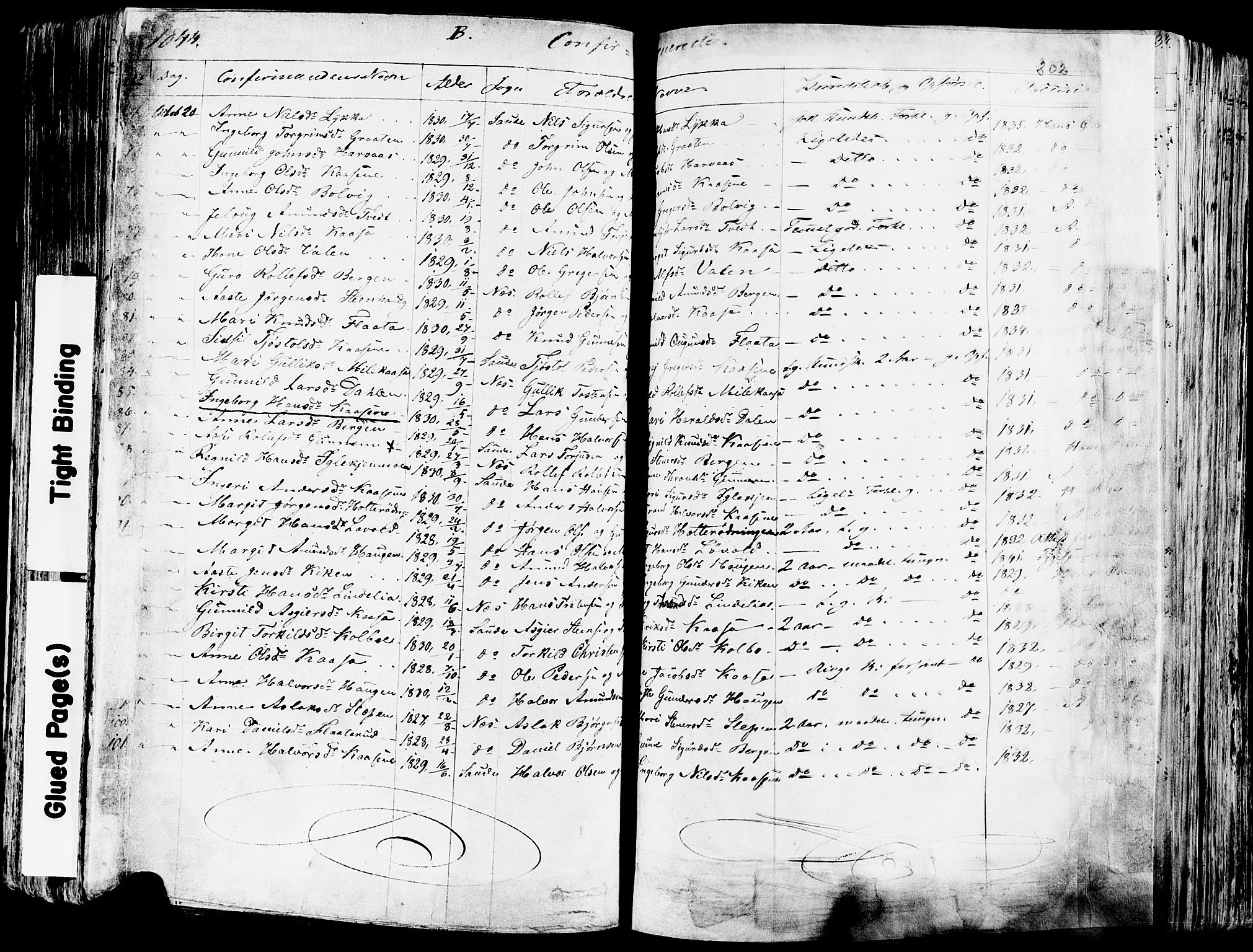 Sauherad kirkebøker, AV/SAKO-A-298/F/Fa/L0006: Parish register (official) no. I 6, 1827-1850, p. 202