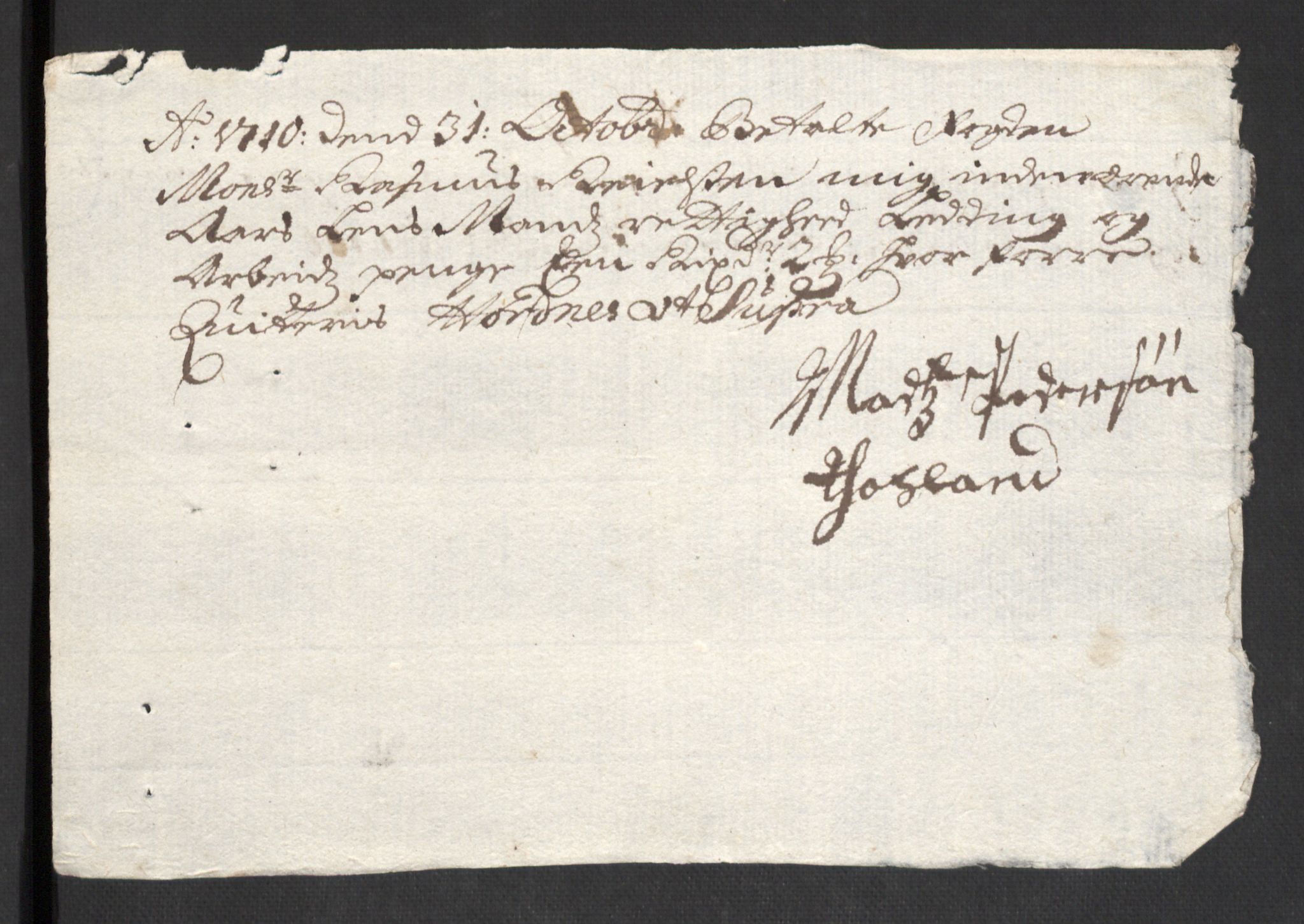 Rentekammeret inntil 1814, Reviderte regnskaper, Fogderegnskap, AV/RA-EA-4092/R40/L2449: Fogderegnskap Råbyggelag, 1709-1711, p. 158