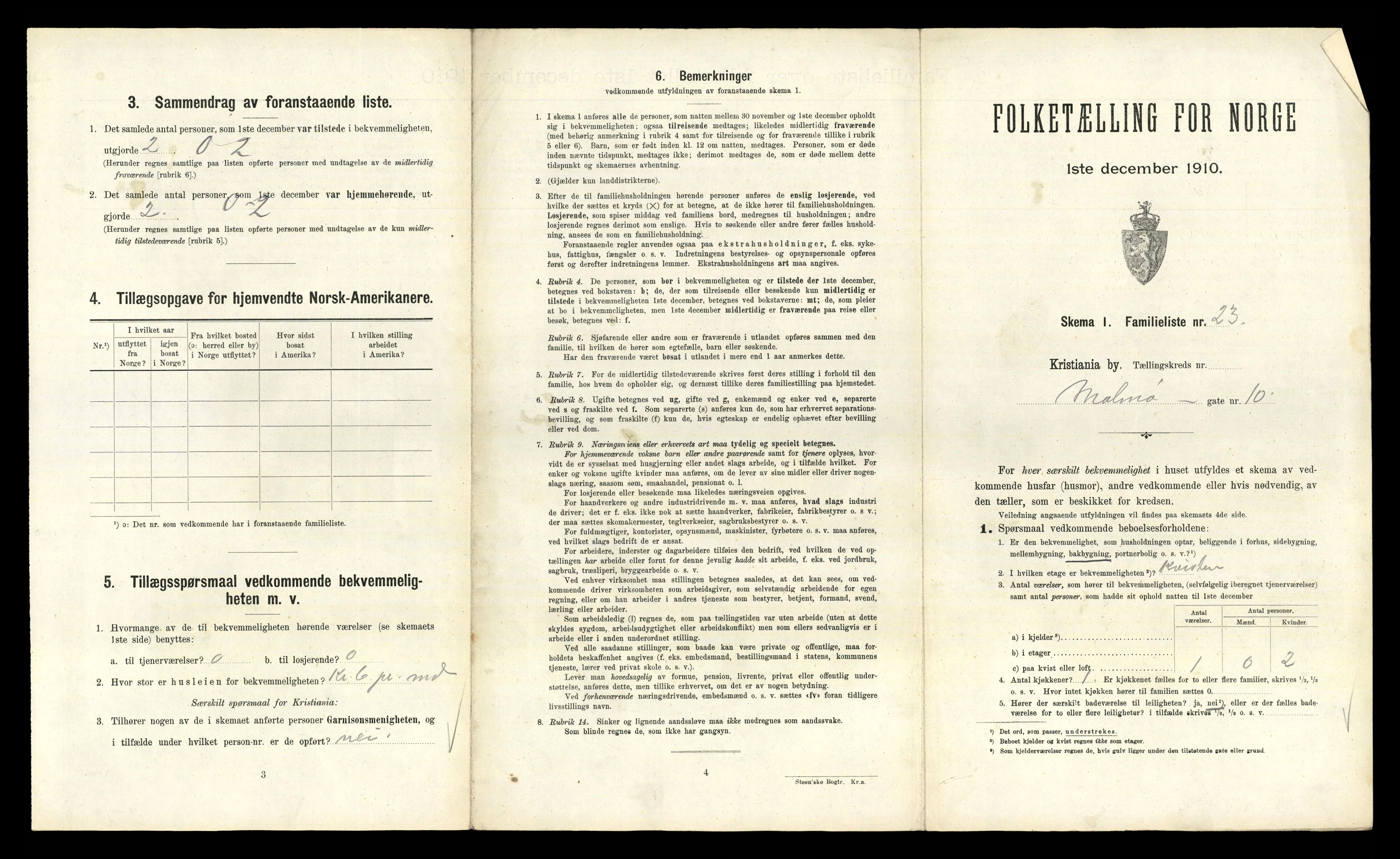 RA, 1910 census for Kristiania, 1910, p. 58753