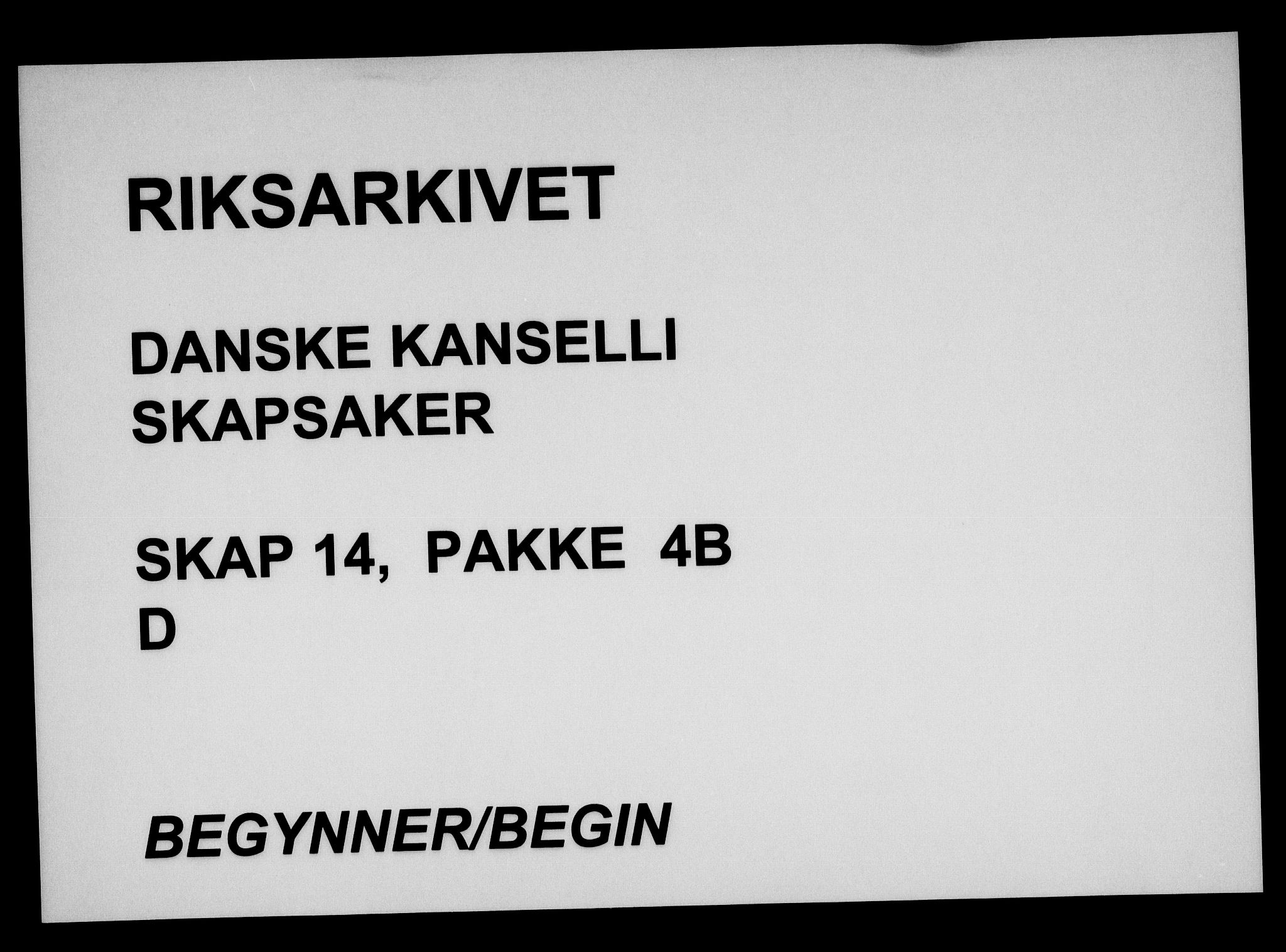 Danske Kanselli, Skapsaker, AV/RA-EA-4061/F/L0053: Skap 14, pakke 1-4B, litra E, 1624-1723, p. 201