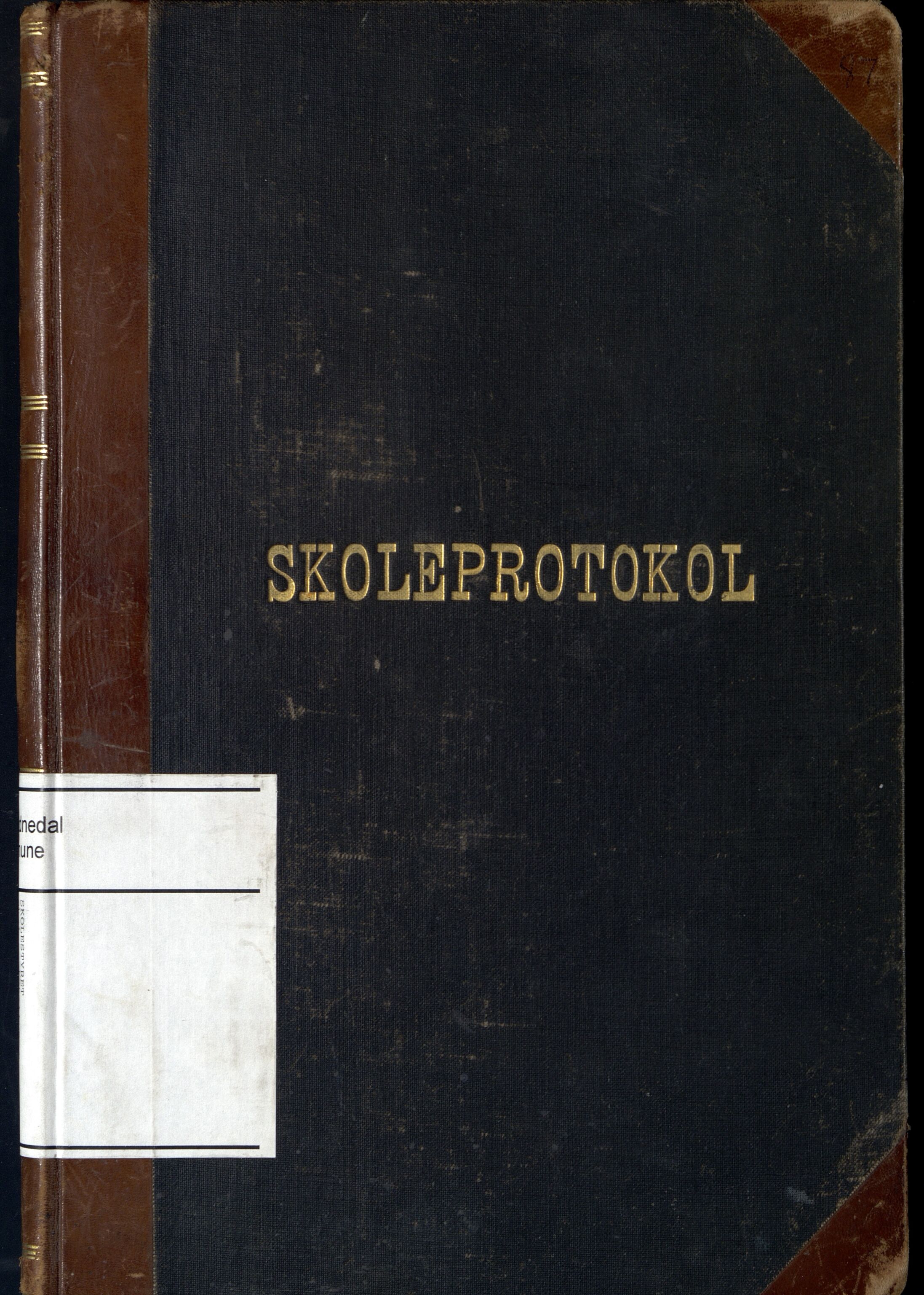 Sør-Audnedal kommune - Egeland Skole, ARKSOR/1029SØ550/G/L0001: Skoleprotokoll, 1911-1925