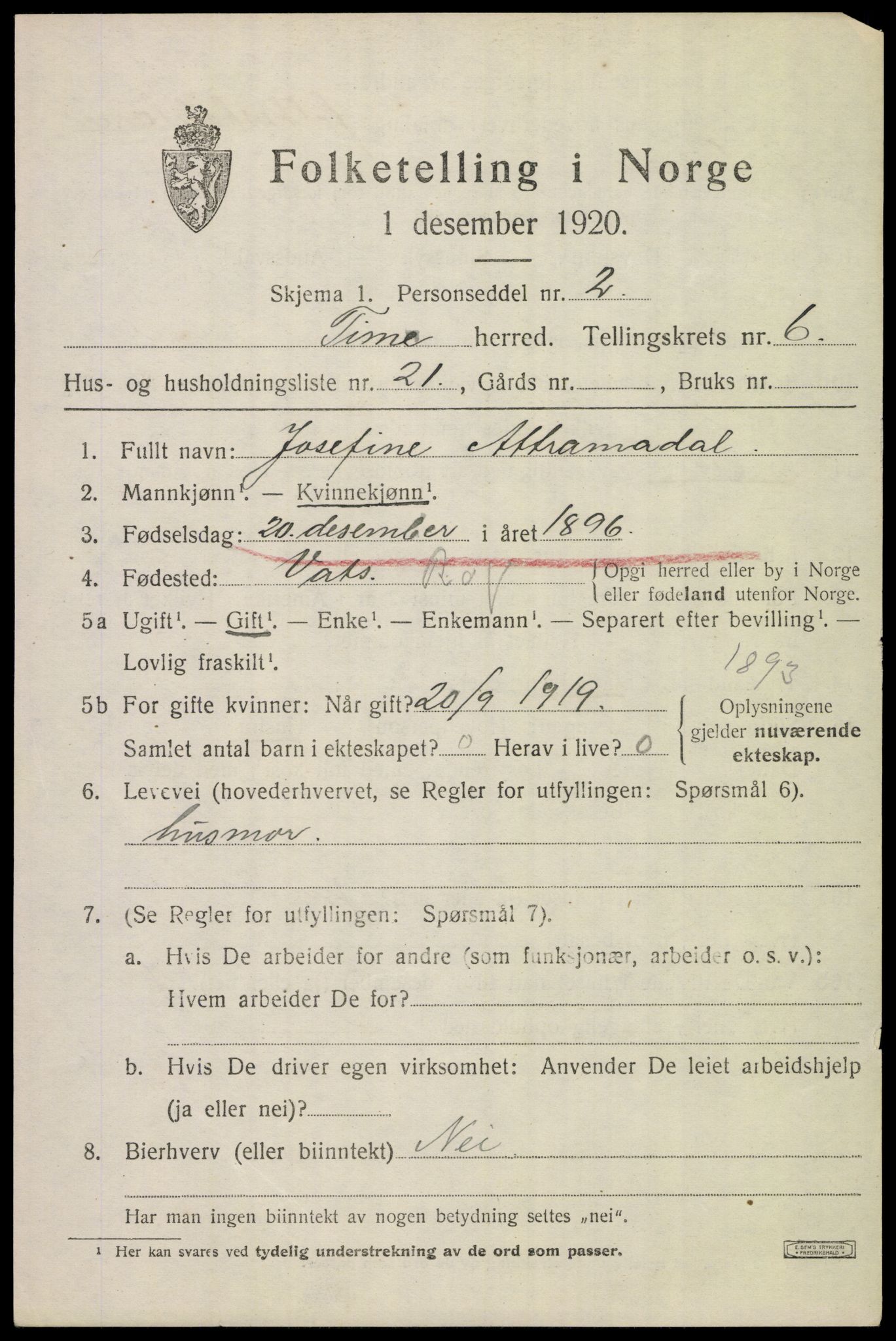 SAST, 1920 census for Time, 1920, p. 7241