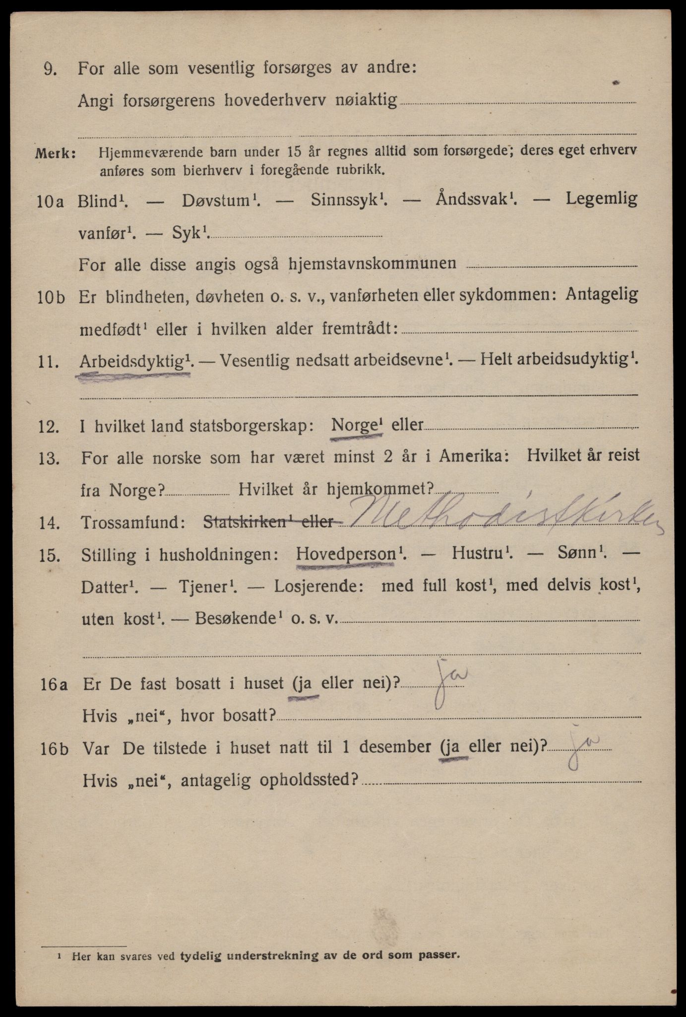 SAST, 1920 census for Haugesund, 1920, p. 33884