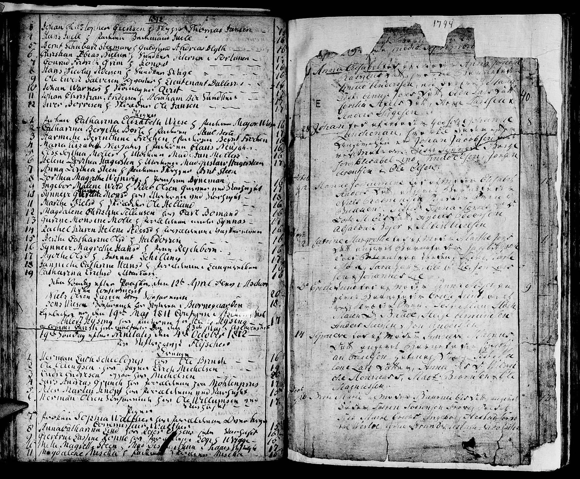 Domkirken sokneprestembete, SAB/A-74801/H/Haa/L0004: Parish register (official) no. A 4, 1763-1820, p. 40