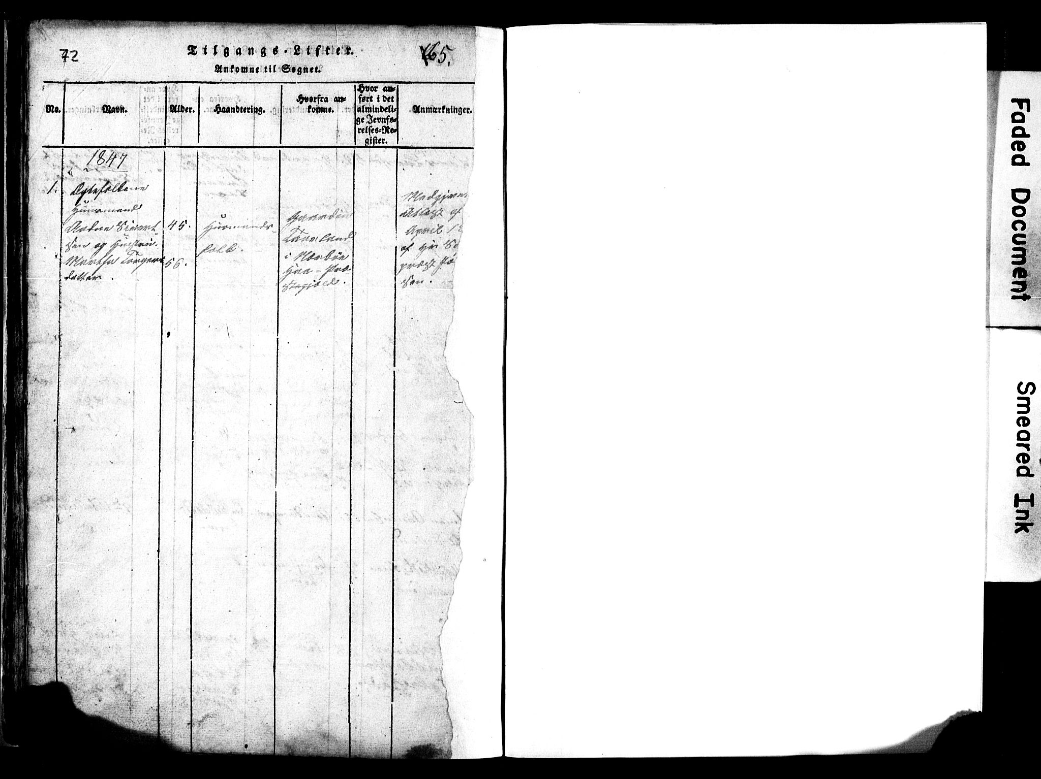 Eigersund sokneprestkontor, SAST/A-101807/S09/L0002: Parish register (copy) no. B 2, 1816-1847, p. 72-73