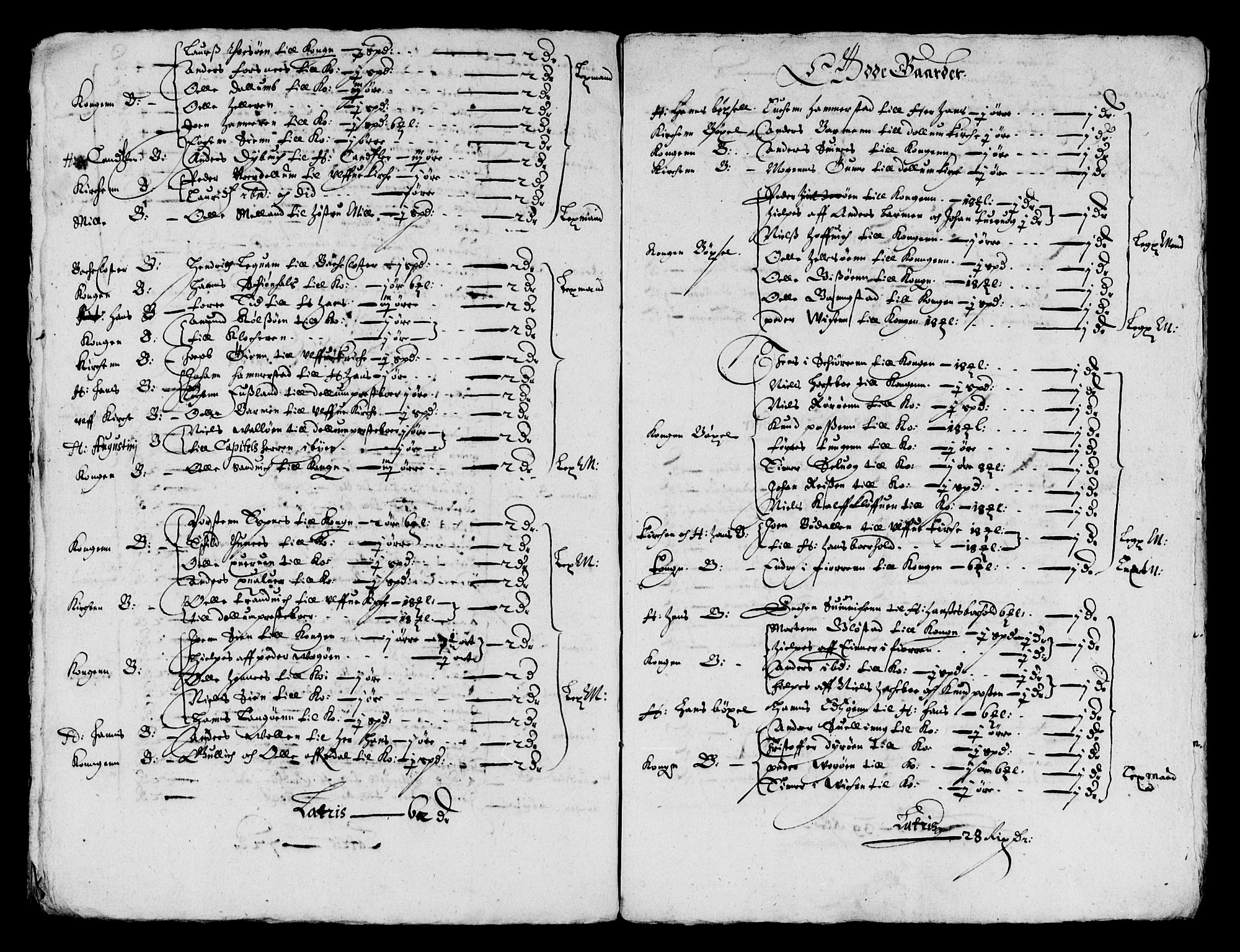 Rentekammeret inntil 1814, Reviderte regnskaper, Lensregnskaper, AV/RA-EA-5023/R/Rb/Rbw/L0112: Trondheim len, 1653