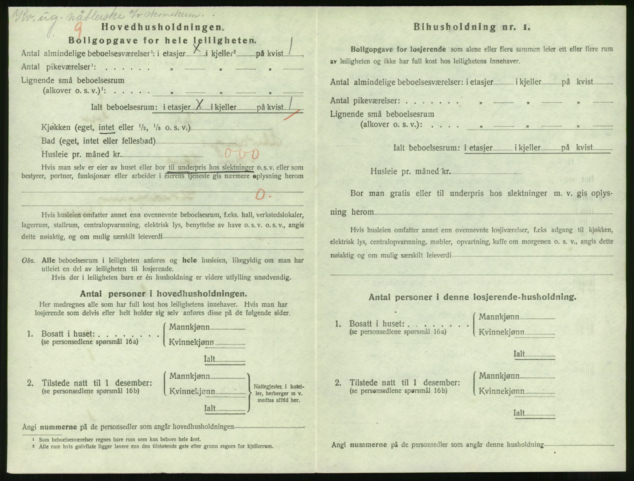 SAST, 1920 census for Stavanger, 1920, p. 122600