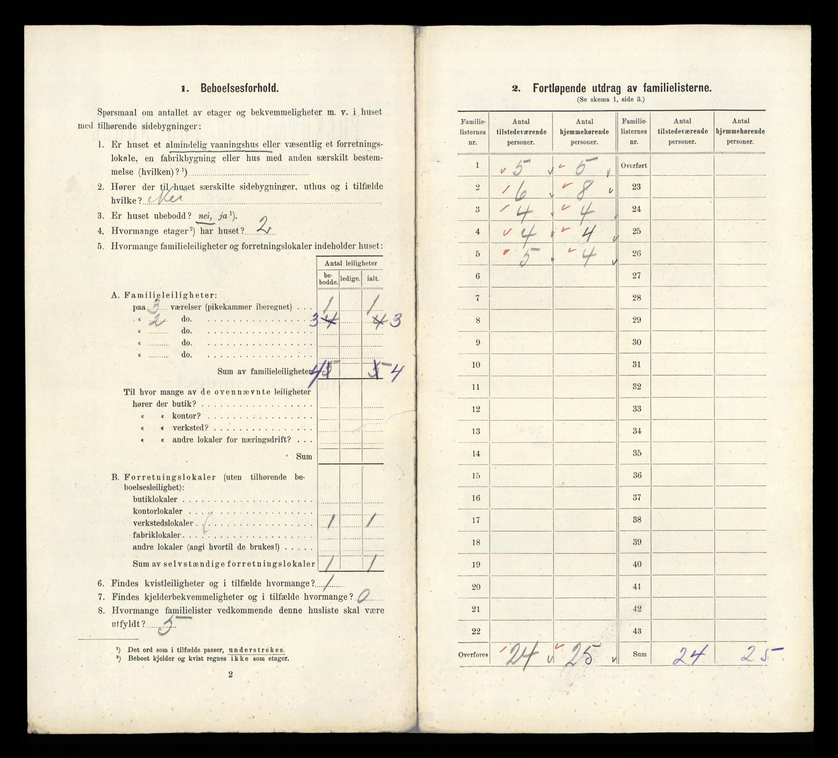 RA, 1910 census for Bergen, 1910, p. 15264