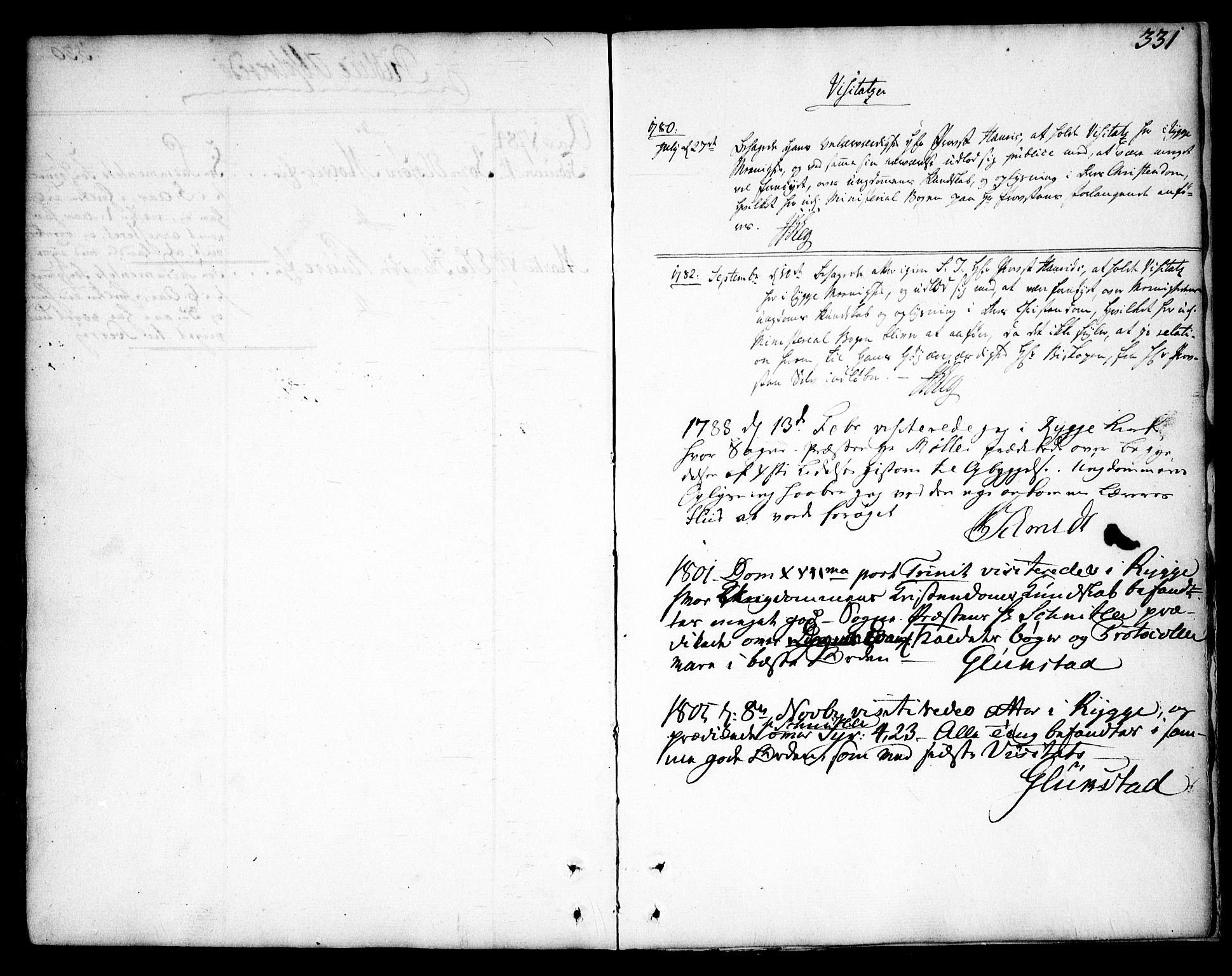 Rygge prestekontor Kirkebøker, AV/SAO-A-10084b/F/Fa/L0002: Parish register (official) no. 2, 1771-1814, p. 331