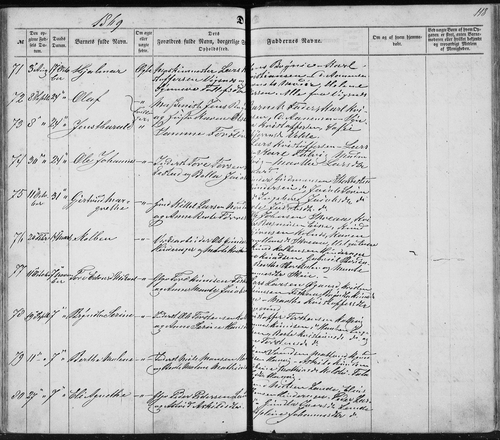 Avaldsnes sokneprestkontor, AV/SAST-A -101851/H/Ha/Haa/L0010: Parish register (official) no. A 10, 1857-1876, p. 118