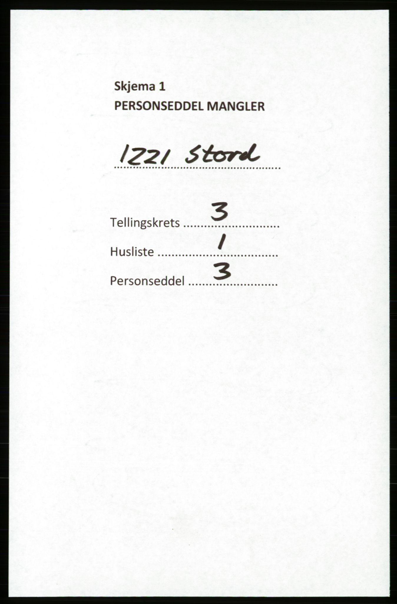 SAB, 1920 census for Stord, 1920, p. 1771