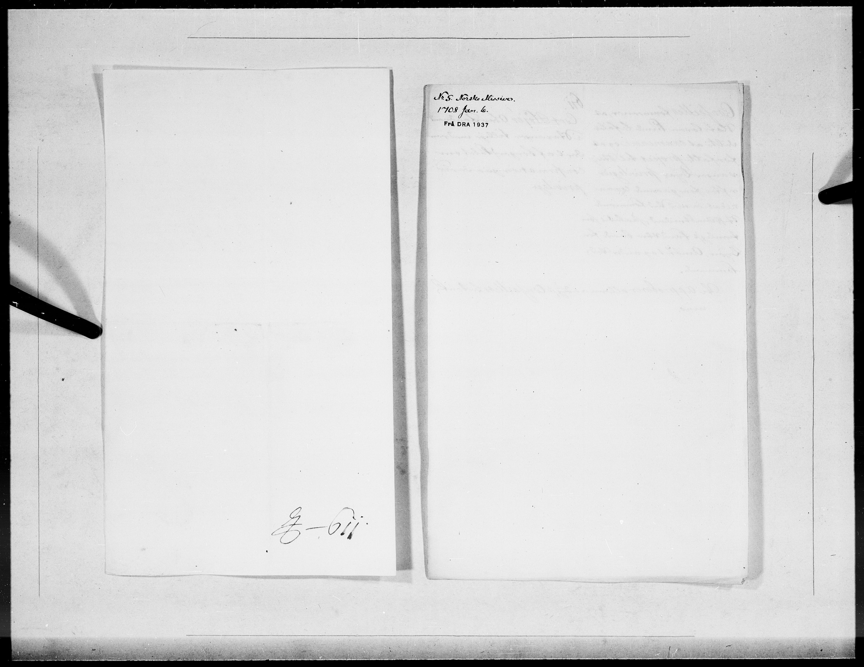 Danske Kanselli 1572-1799, AV/RA-EA-3023/F/Fc/Fcc/Fcca/L0065: Norske innlegg 1572-1799, 1708, p. 12