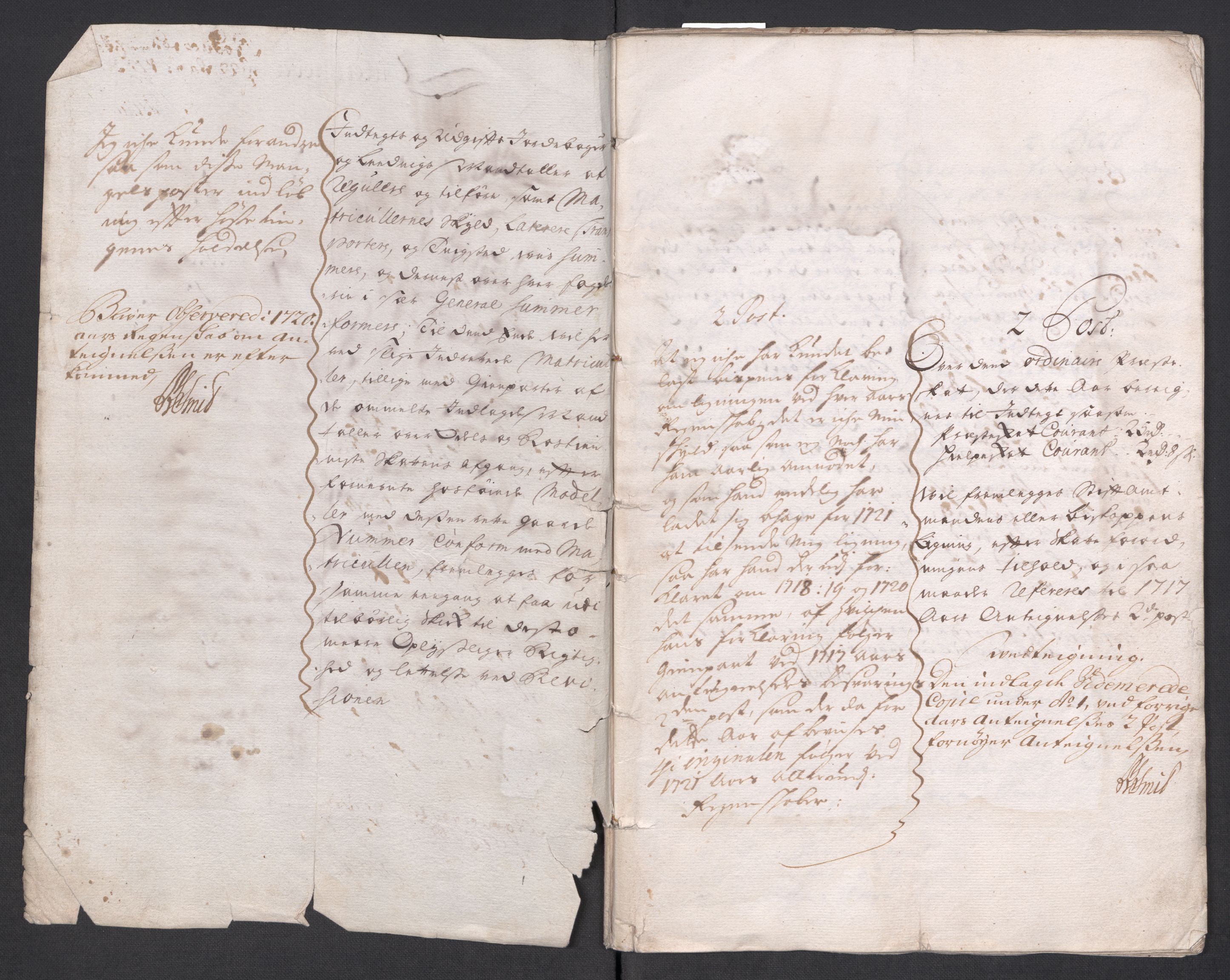 Rentekammeret inntil 1814, Reviderte regnskaper, Fogderegnskap, AV/RA-EA-4092/R68/L4764: Fogderegnskap Senja og Troms, 1718, p. 473