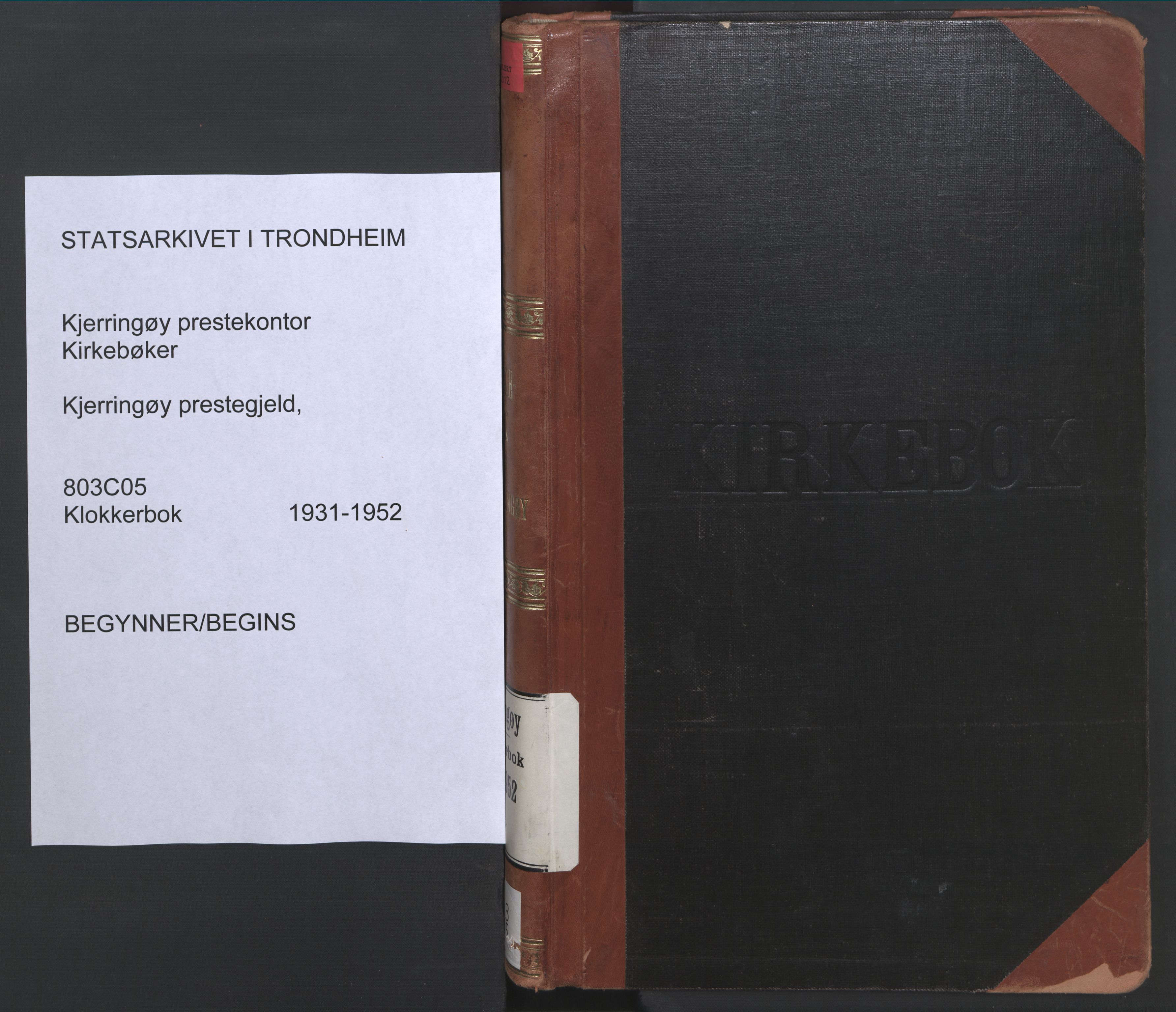 Ministerialprotokoller, klokkerbøker og fødselsregistre - Nordland, SAT/A-1459/803/L0078: Parish register (copy) no. 803C05, 1931-1952