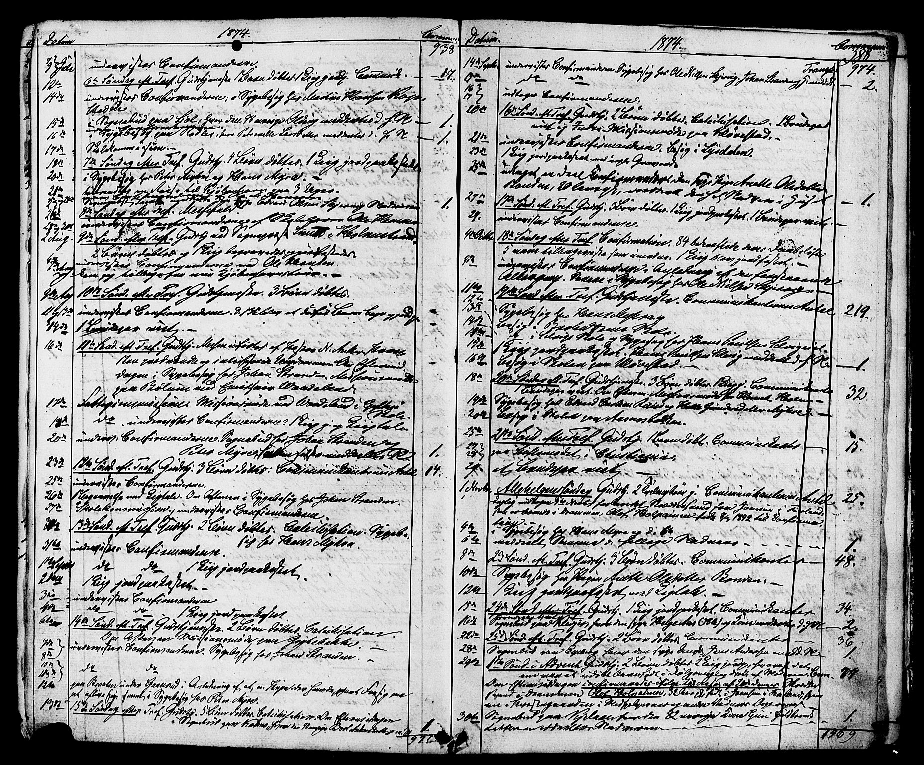 Sande Kirkebøker, AV/SAKO-A-53/F/Fa/L0005: Parish register (official) no. 5, 1865-1877, p. 388