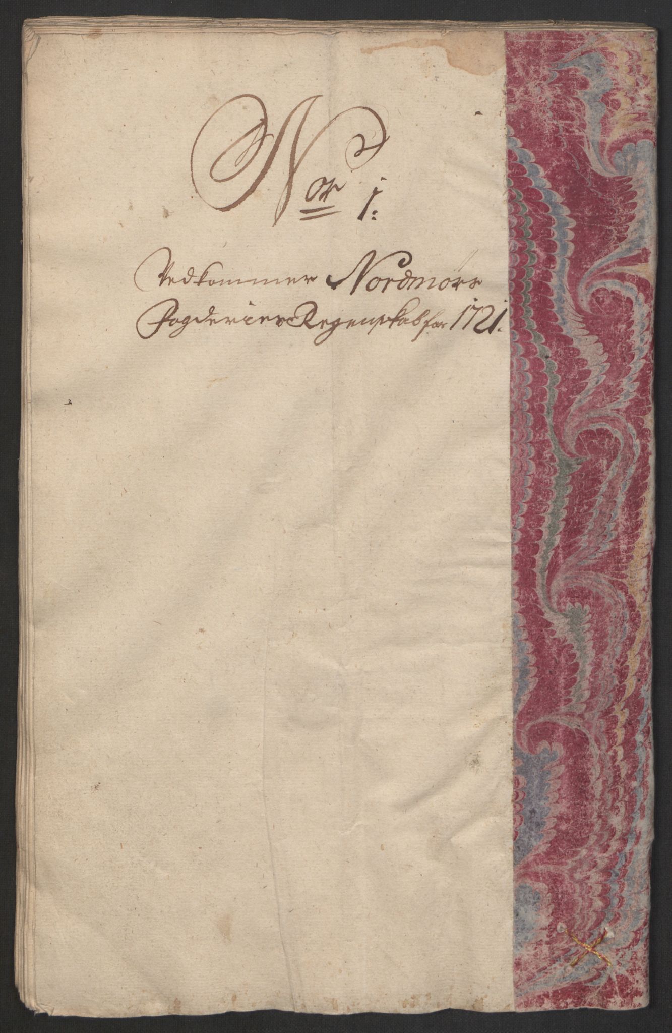 Rentekammeret inntil 1814, Reviderte regnskaper, Fogderegnskap, RA/EA-4092/R56/L3754: Fogderegnskap Nordmøre, 1721, p. 79