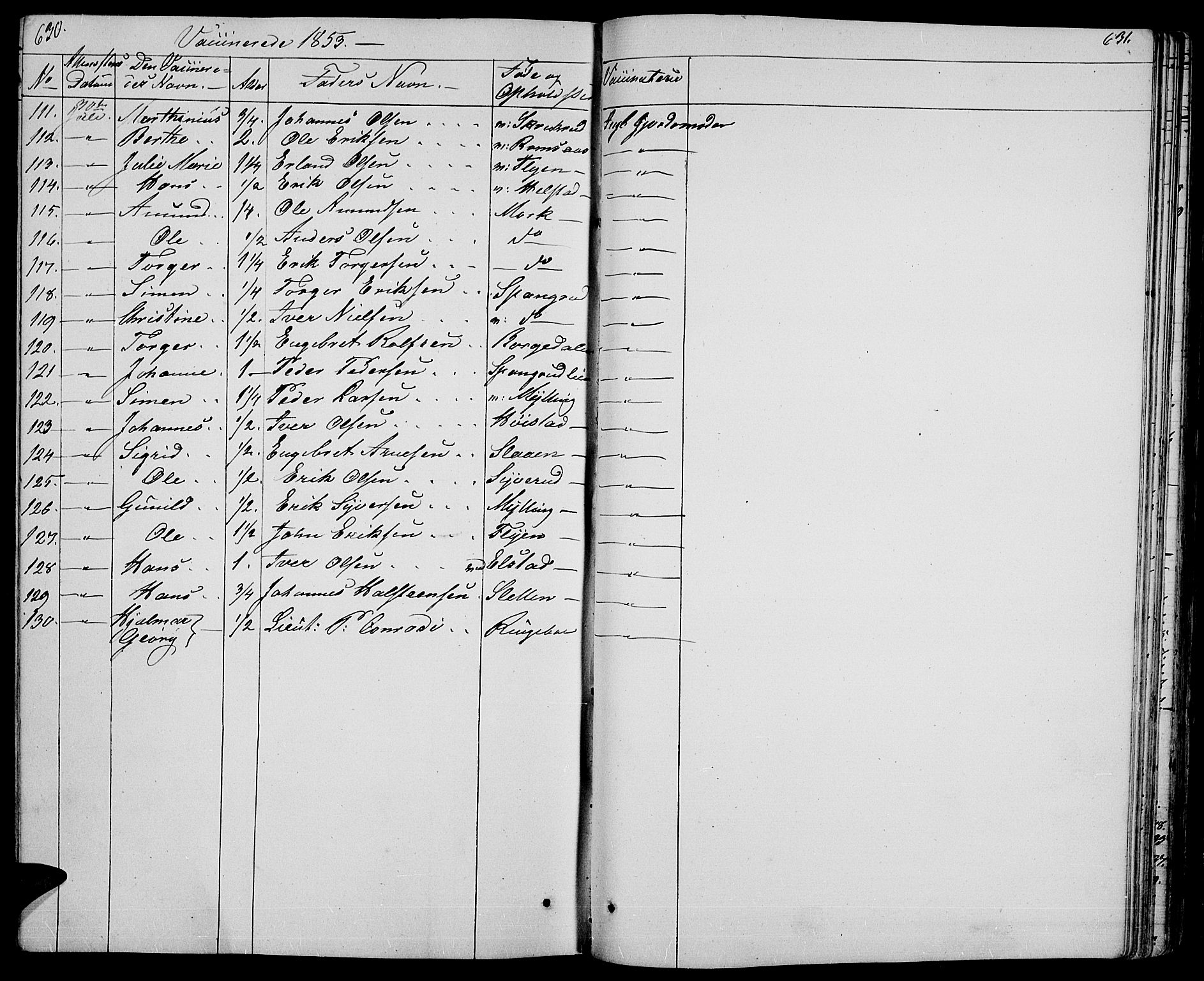 Ringebu prestekontor, AV/SAH-PREST-082/H/Ha/Hab/L0002: Parish register (copy) no. 2, 1839-1853, p. 630-631