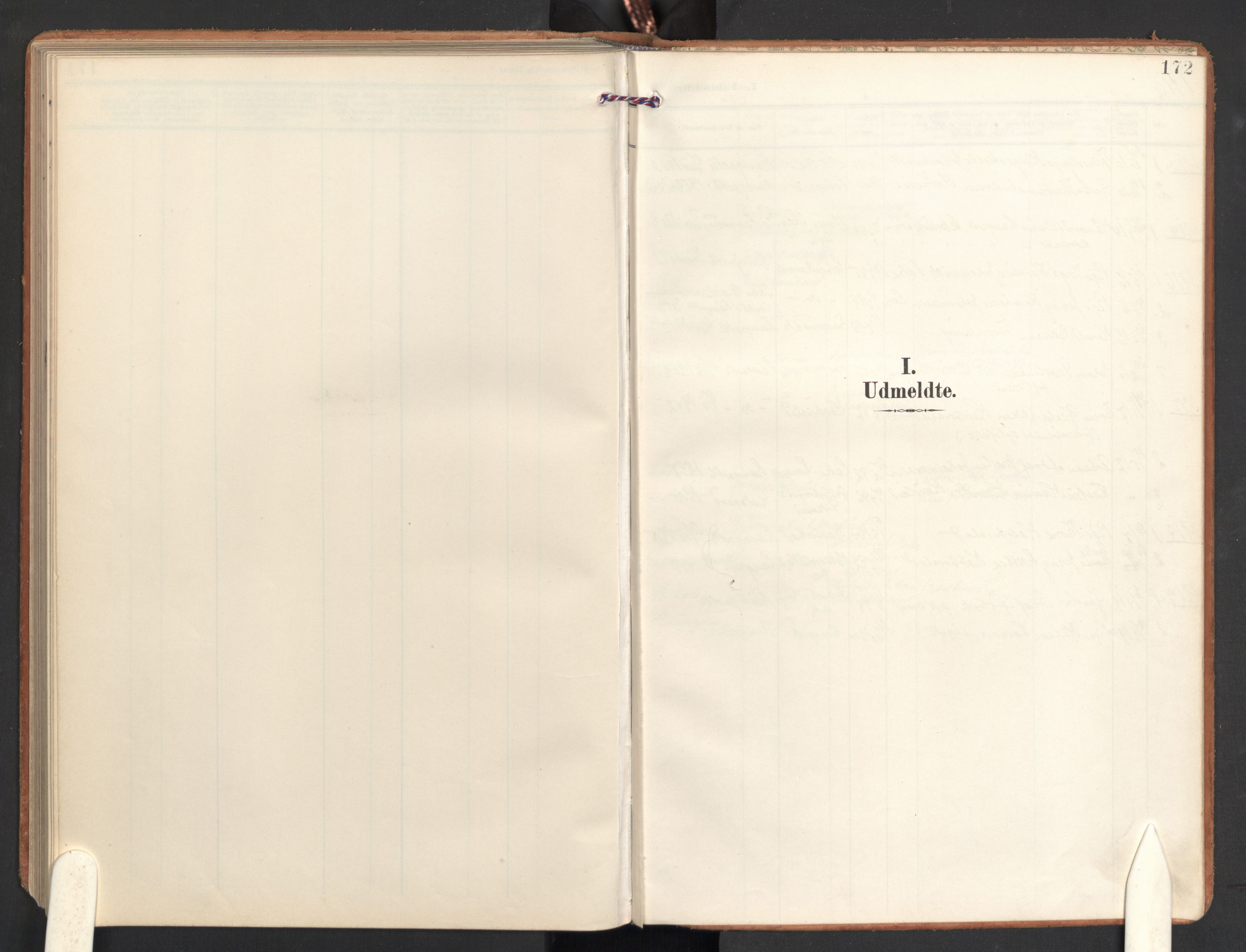 Eidsvoll prestekontor Kirkebøker, SAO/A-10888/G/Gb: Parish register (copy) no. II 3, 1908-1919, p. 172