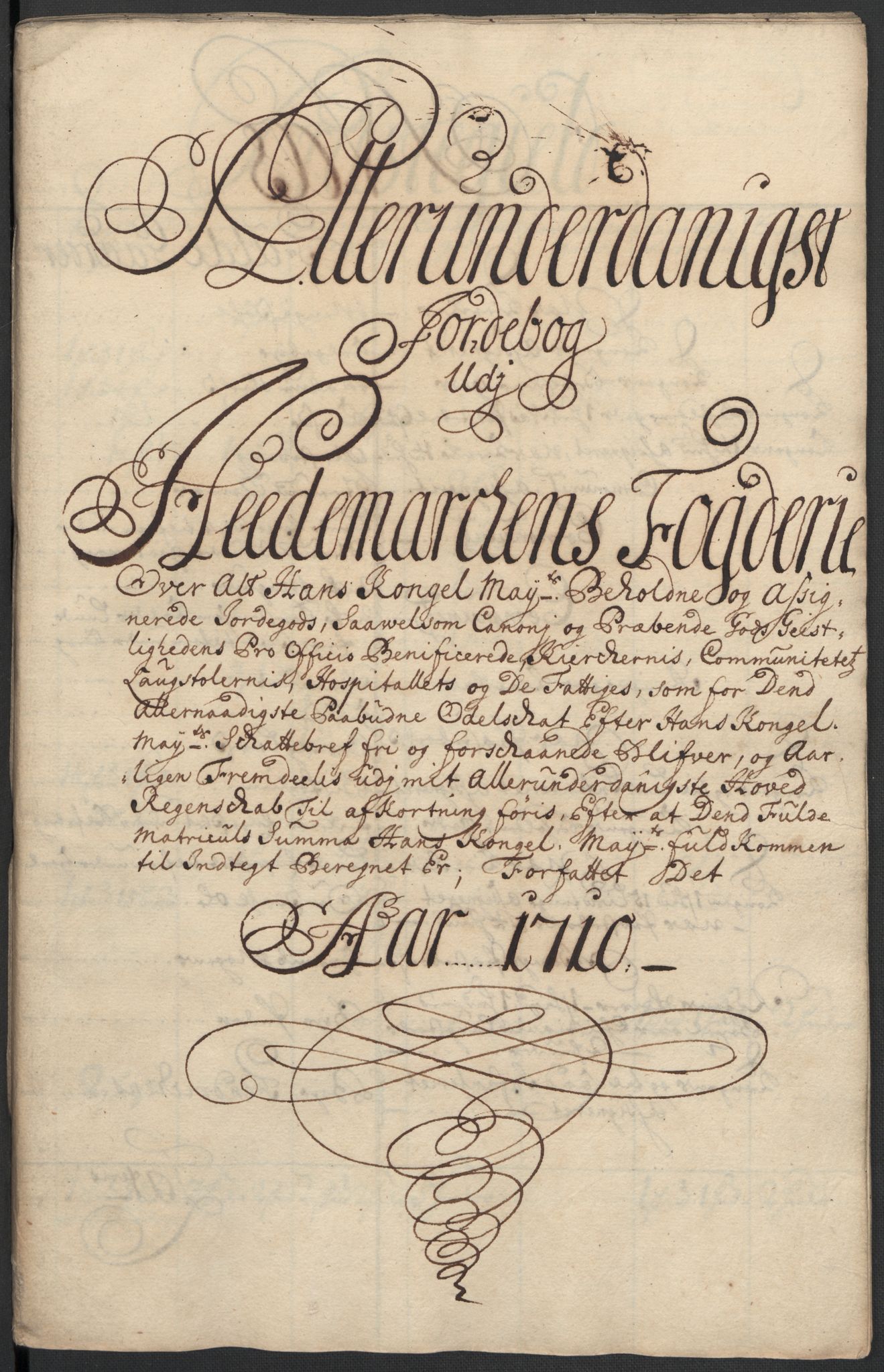 Rentekammeret inntil 1814, Reviderte regnskaper, Fogderegnskap, RA/EA-4092/R16/L1046: Fogderegnskap Hedmark, 1710, p. 241