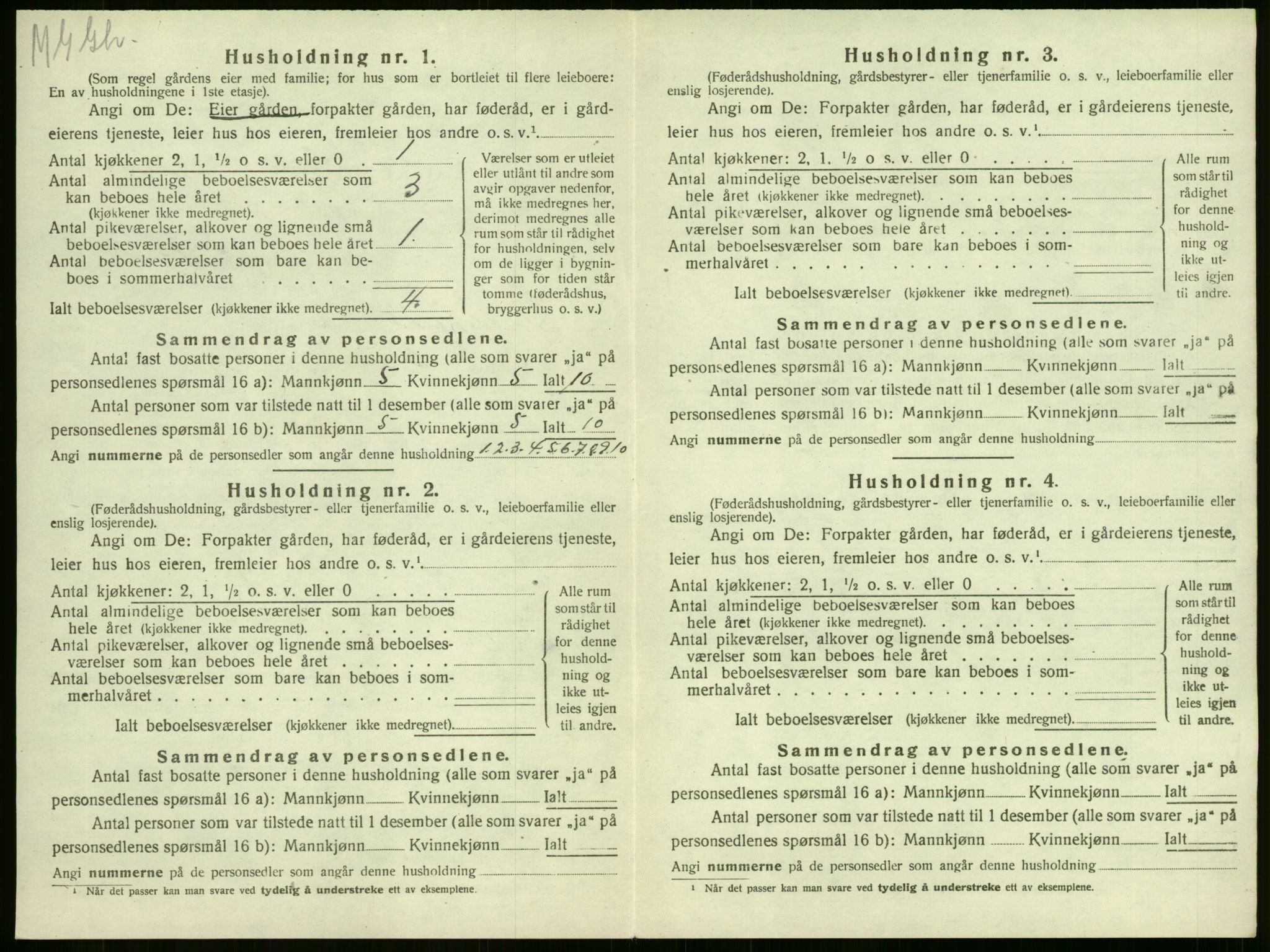 SAKO, 1920 census for Sandeherred, 1920, p. 375