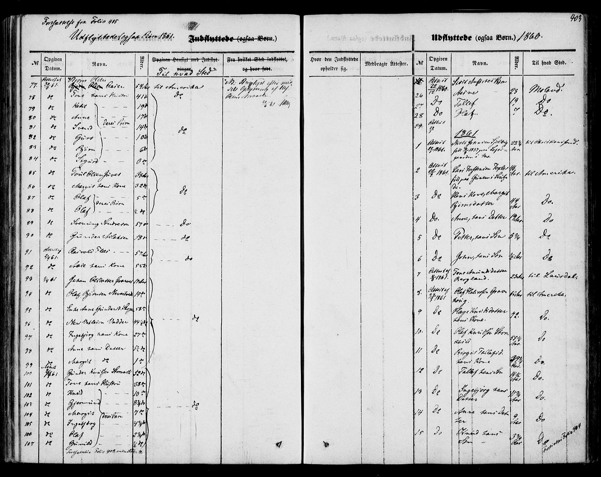 Mo kirkebøker, SAKO/A-286/F/Fa/L0005: Parish register (official) no. I 5, 1844-1864, p. 403